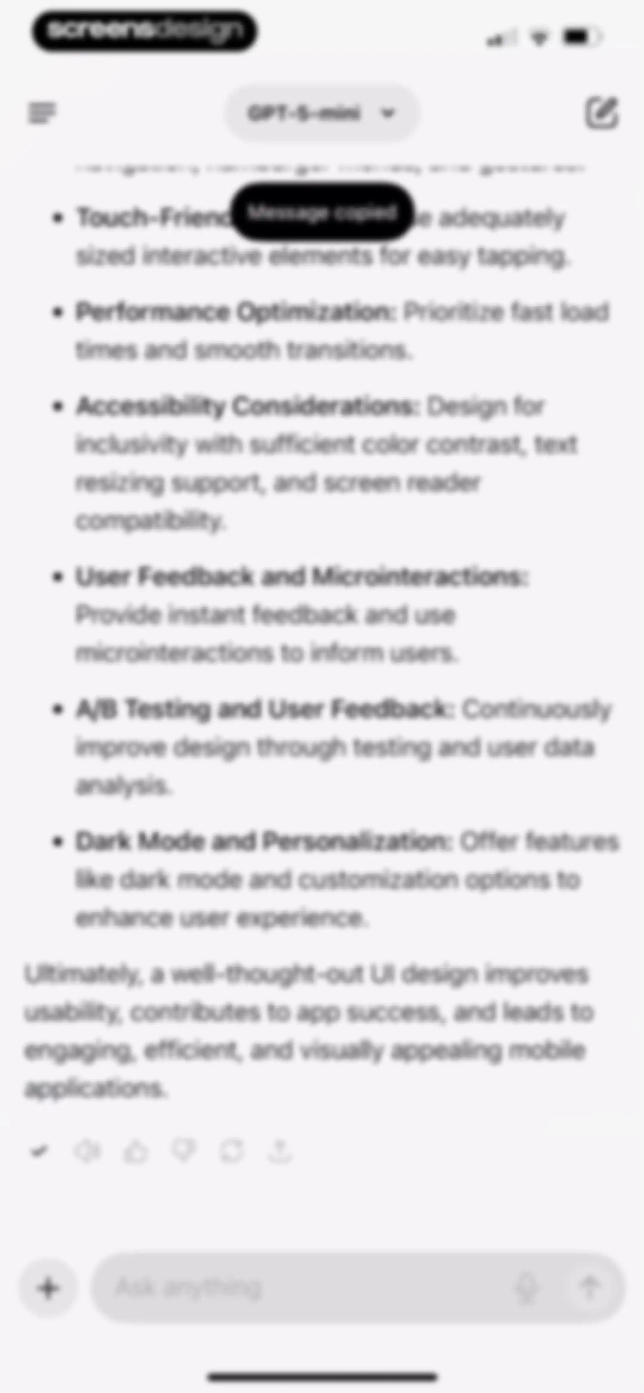 Chatbot AI Assistant ChatPrime screen 41