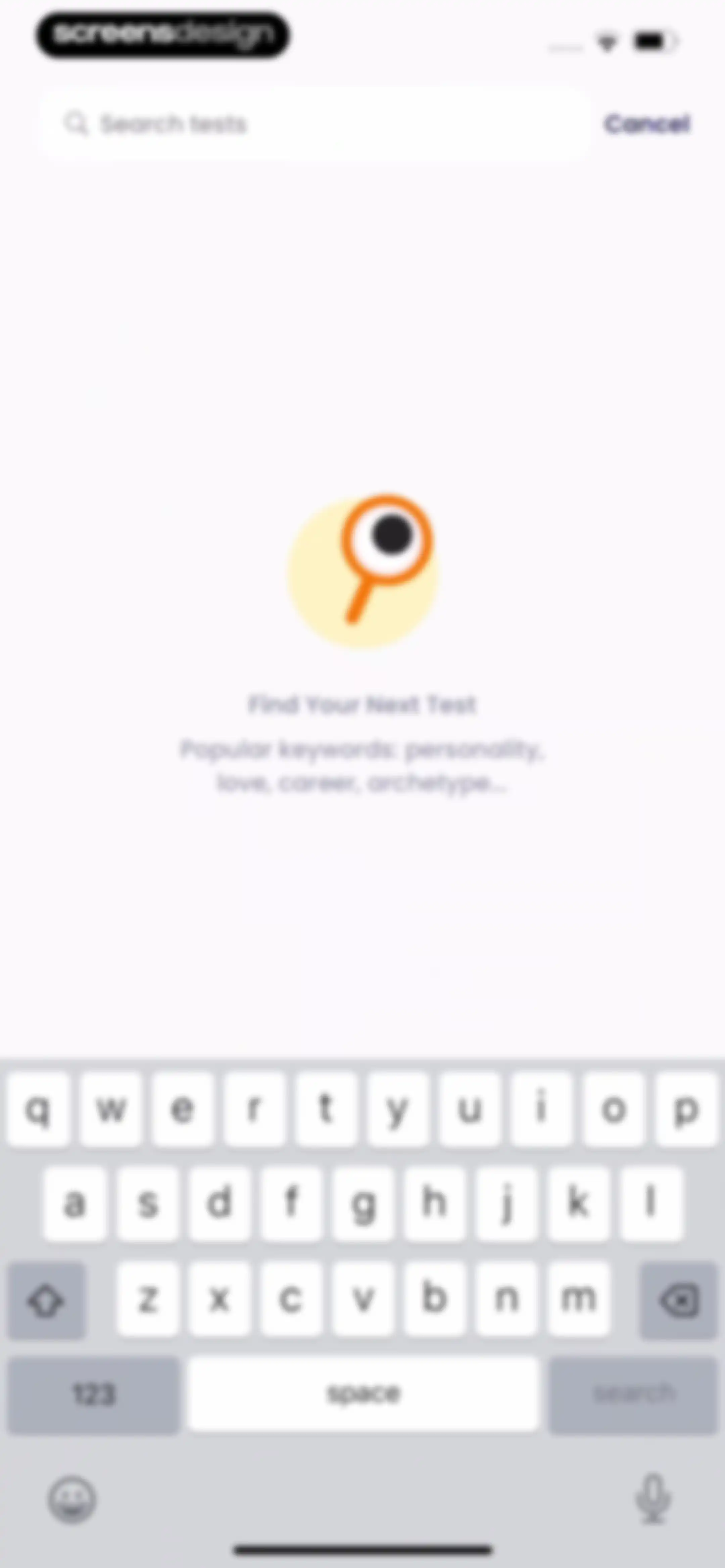 Breeze: Start Self-Discovery screen 109