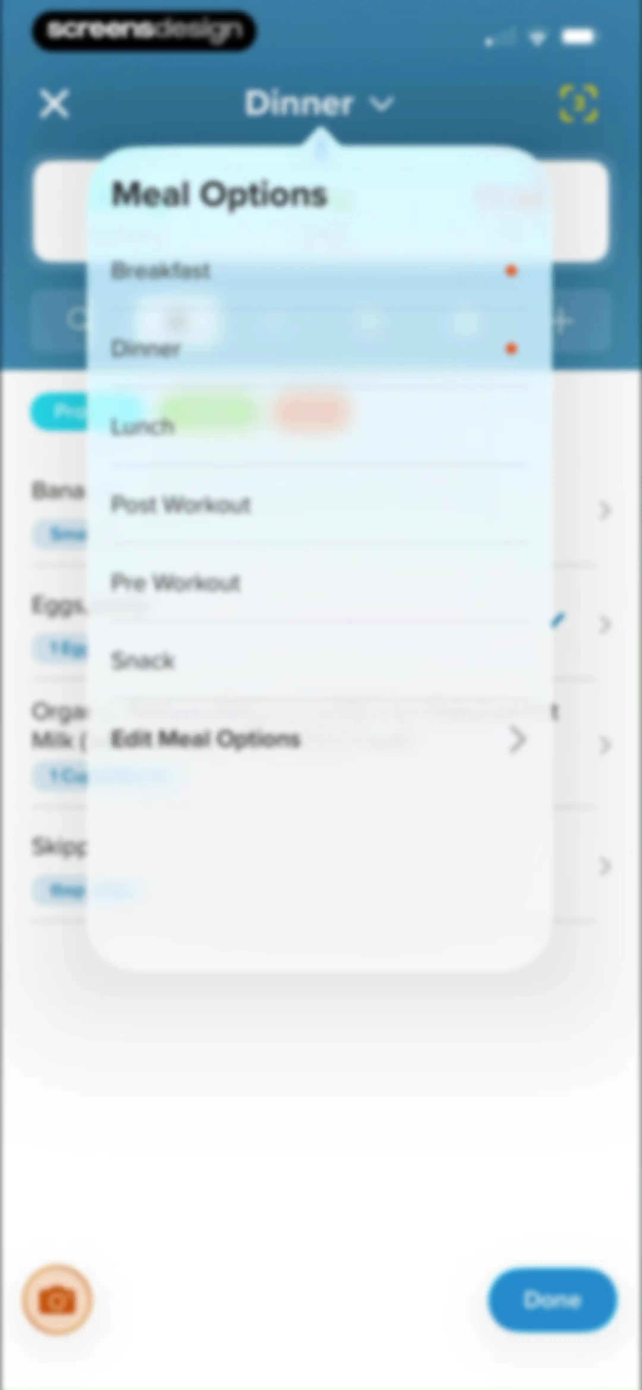 My Macros+ | Macro Tracker screen 90