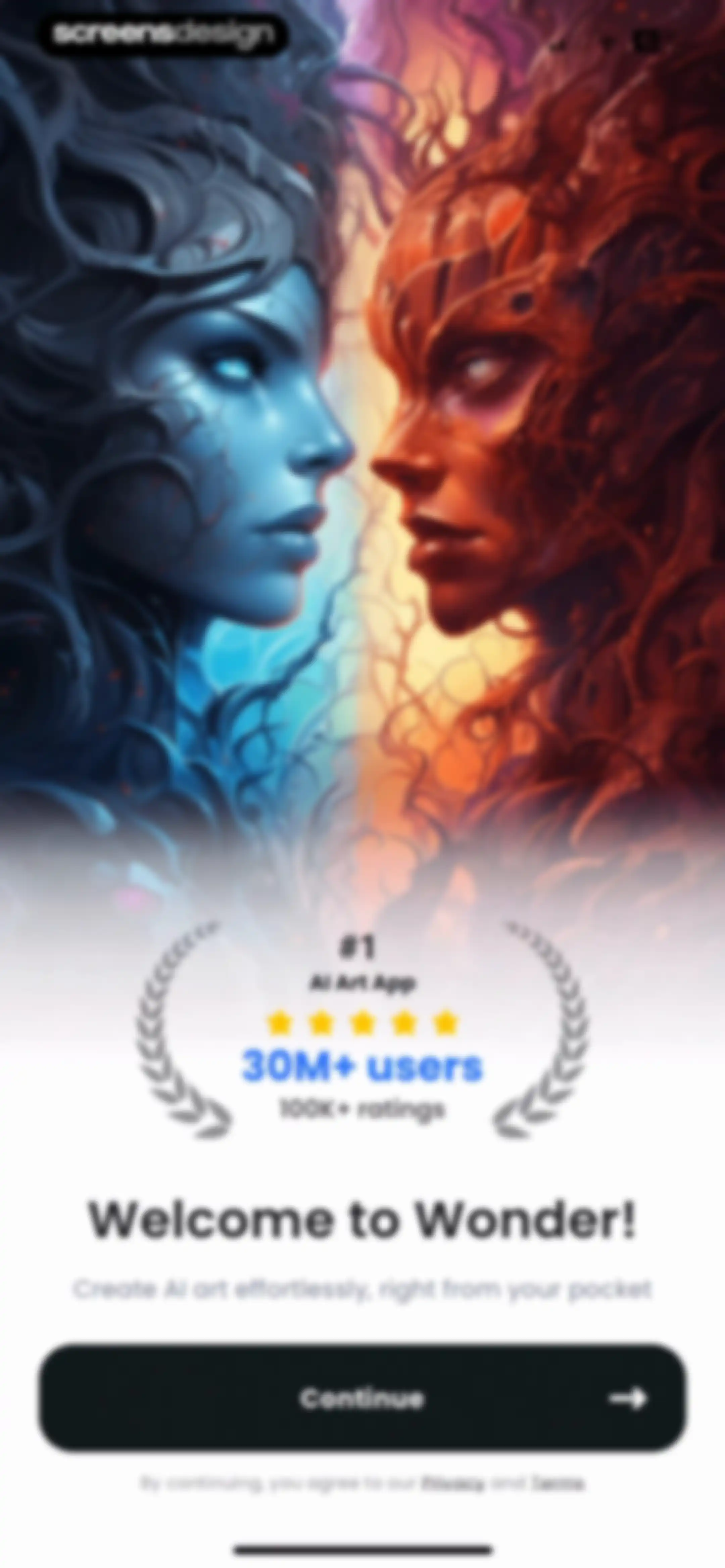 Wonder - AI Art Generator screen 5