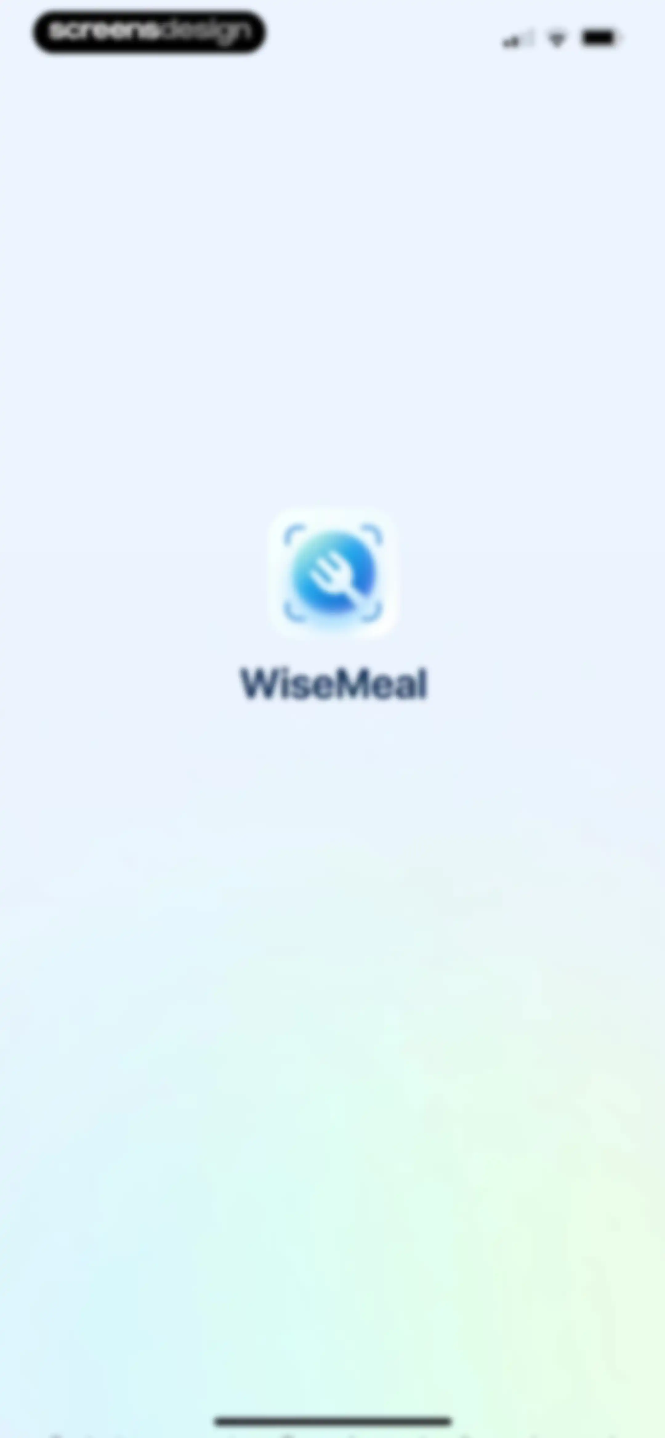 WiseMeal: Al Calorie Tracker screen 1