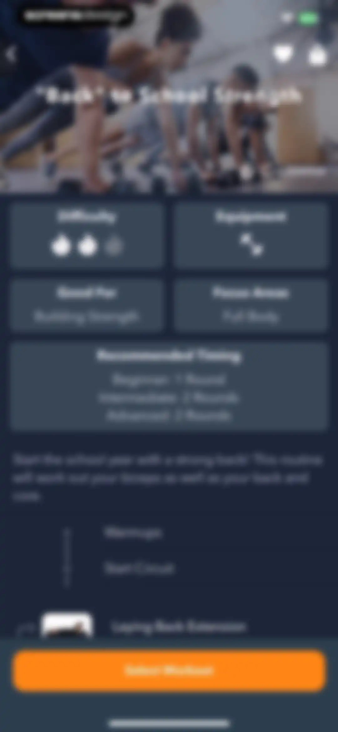 Sworkit Fitness & Wellness App screen 57