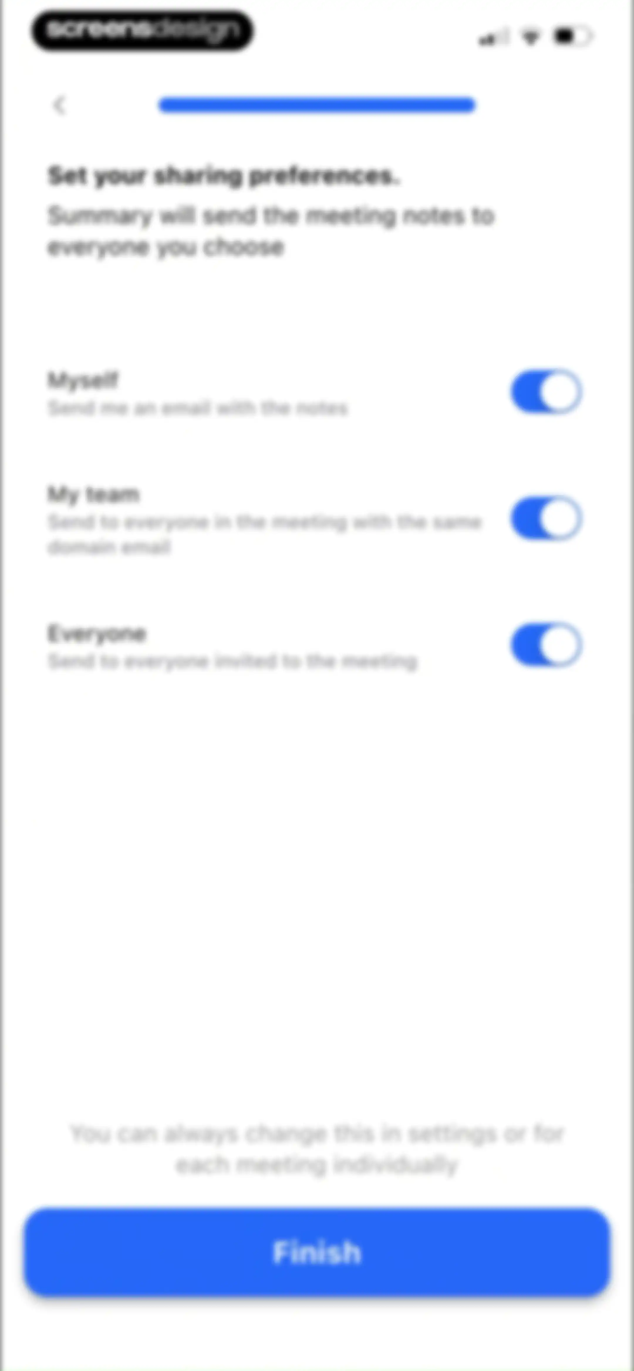 Summary - AI Note Taker screen 87