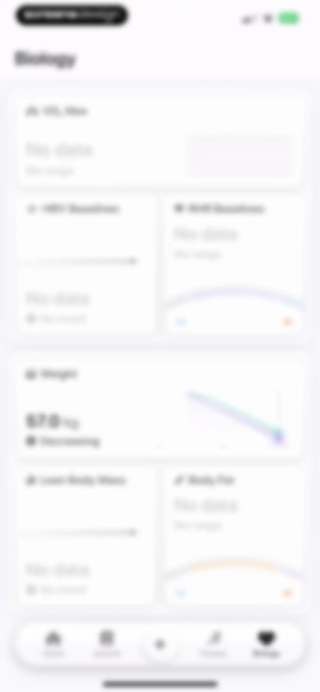 Bevel: AI Health Coach screen 186