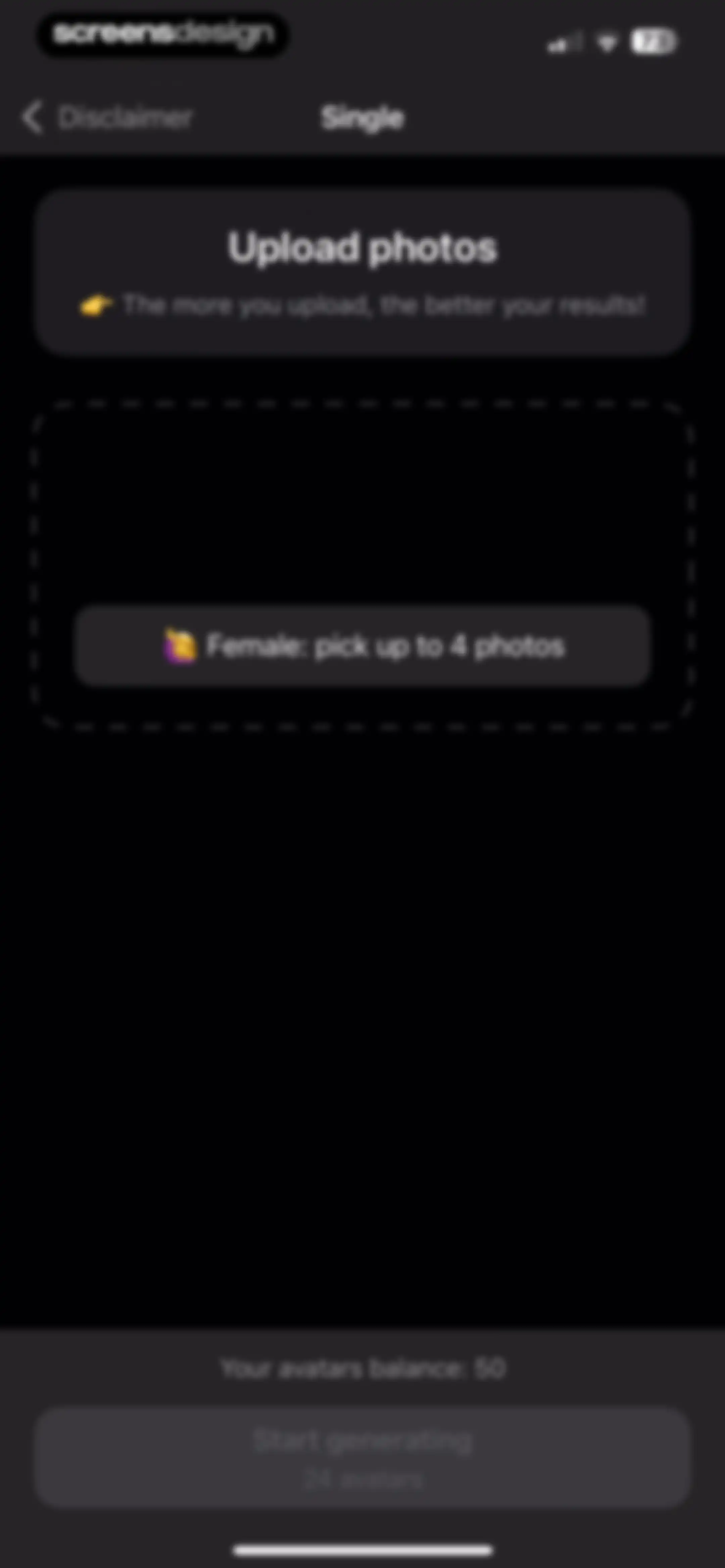 Lensa AI: Photo Editor screen 79