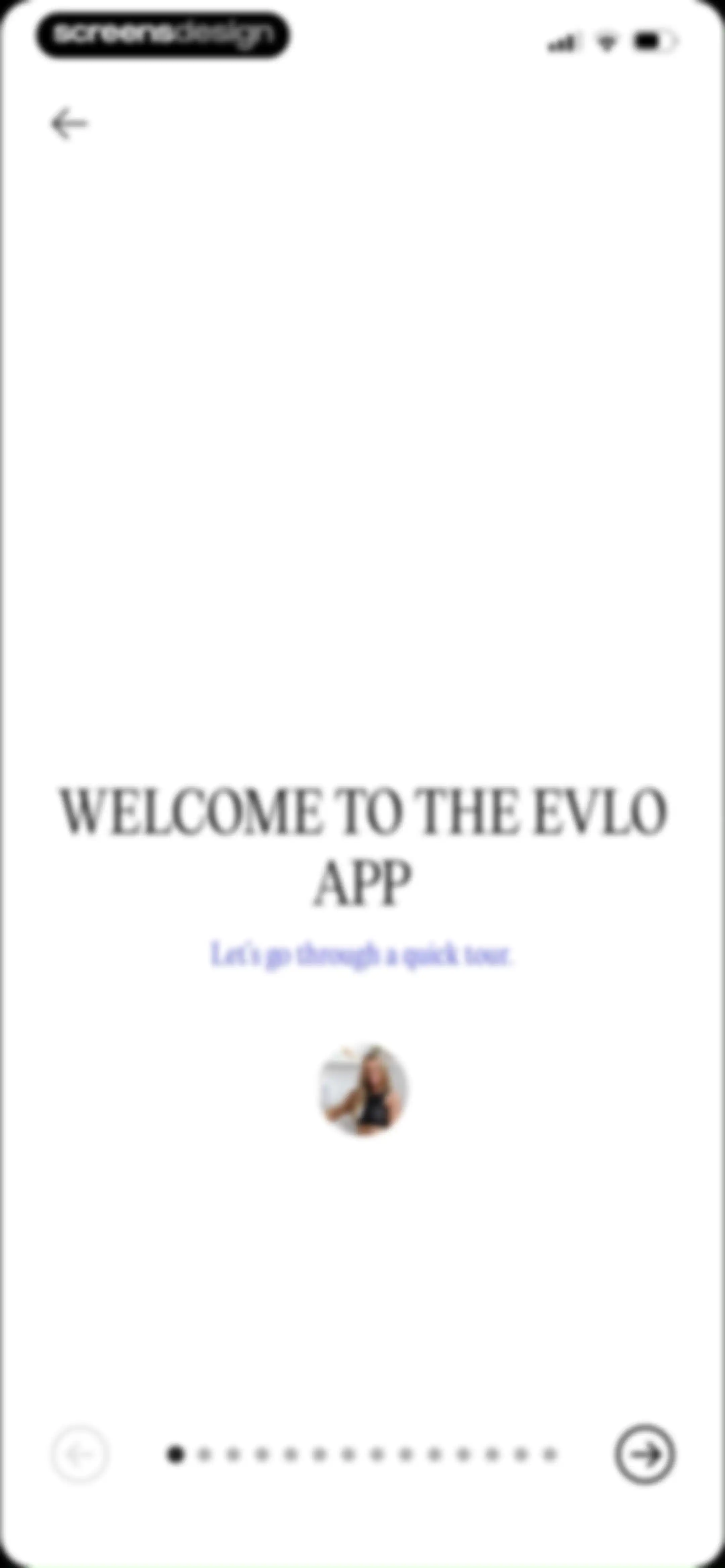 Evlo Fitness screen 57