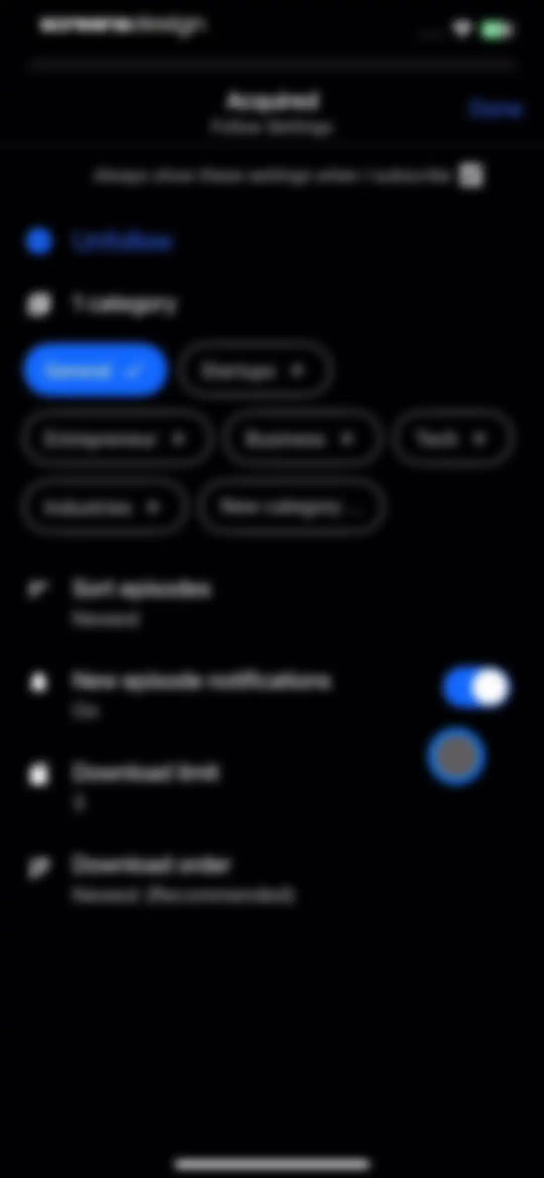 Breaker—The social podcast app screen 59