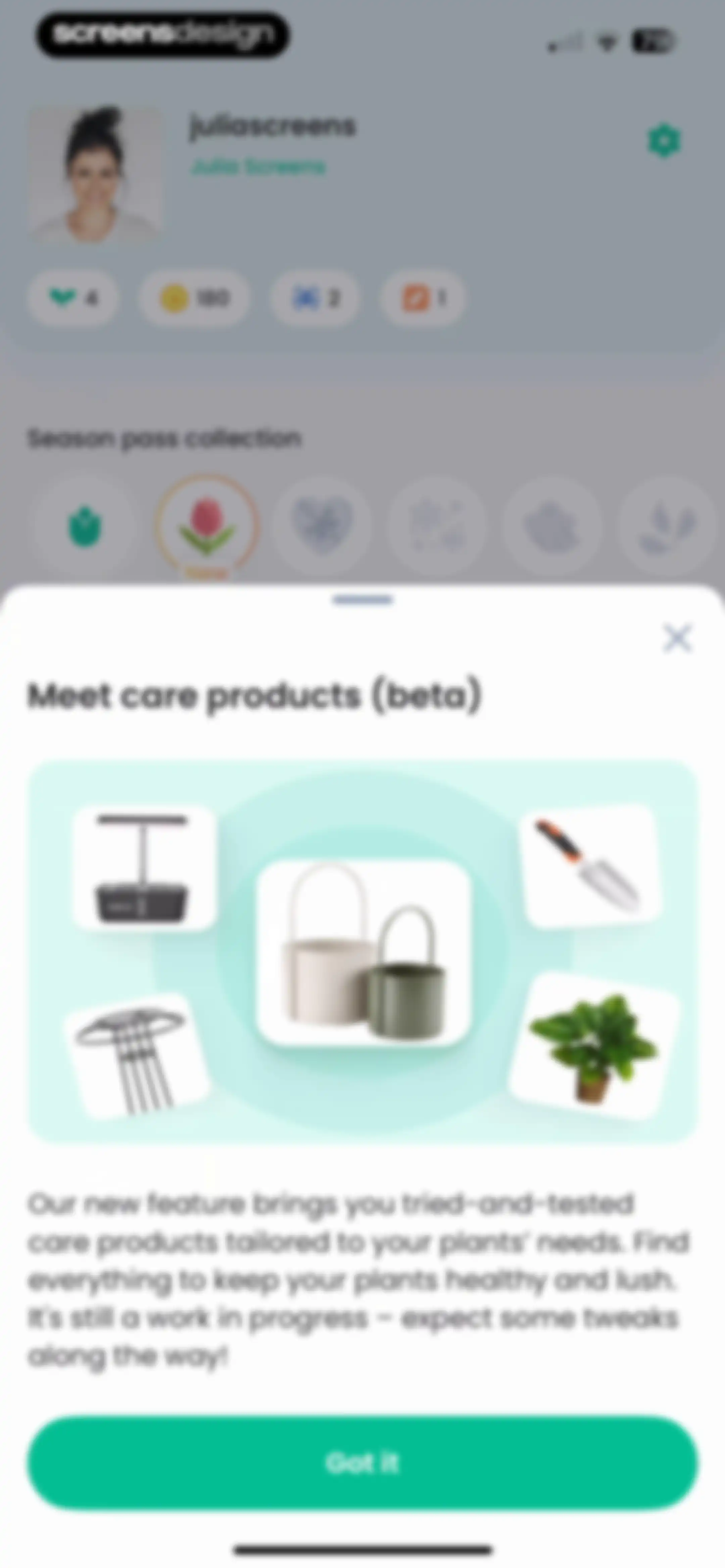 PlantIn: Plant Identifier・Care screen 165