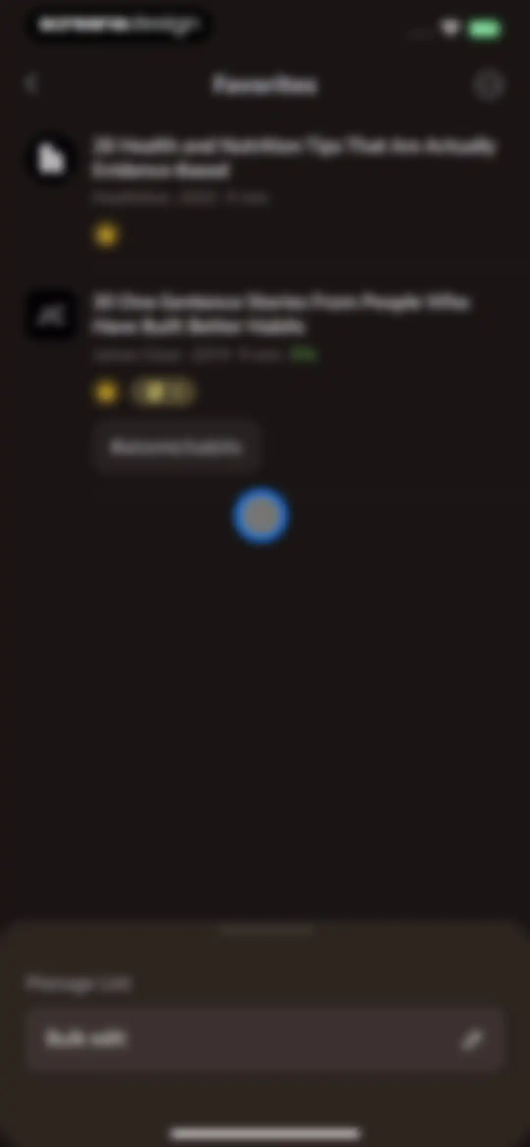Matter: Reading App screen 72