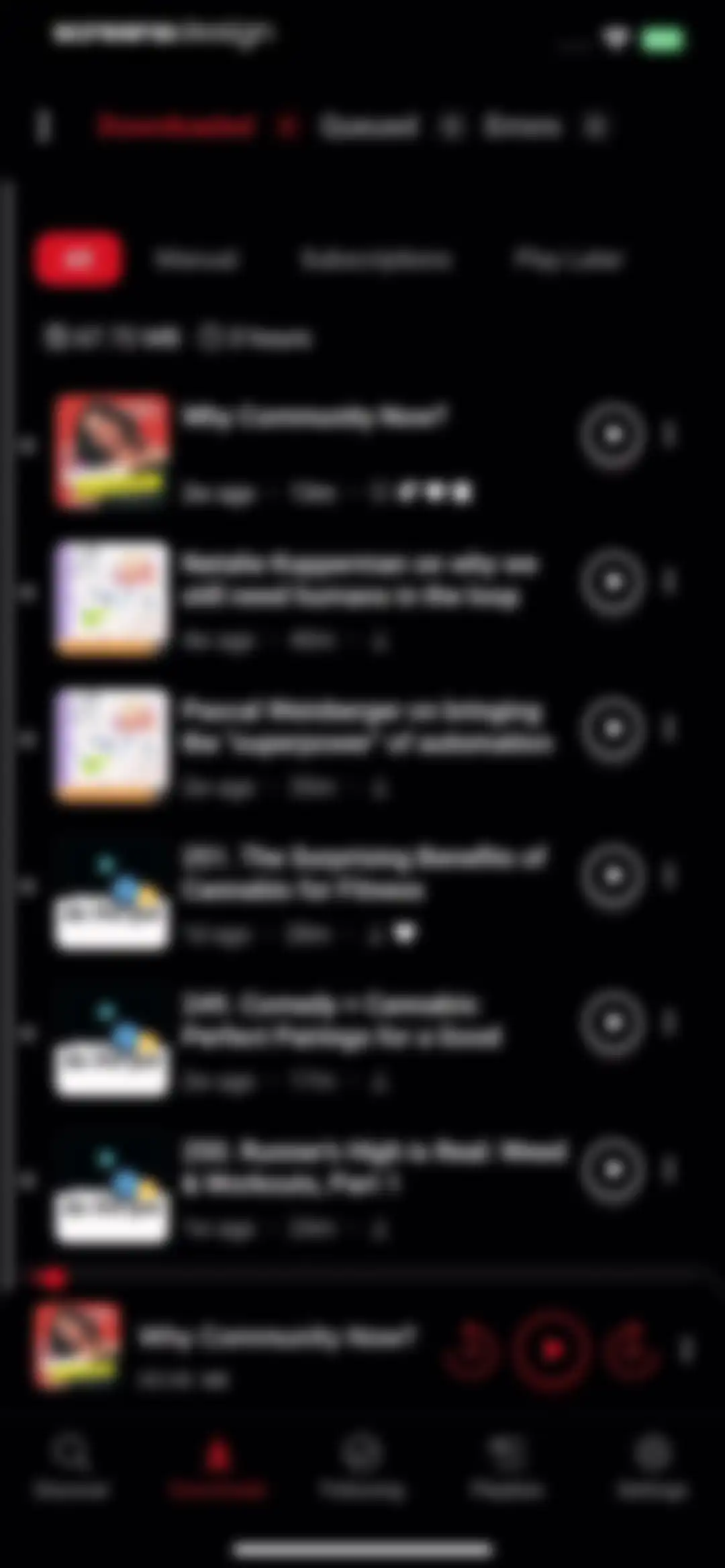 Player FM — Podcast App screen 62