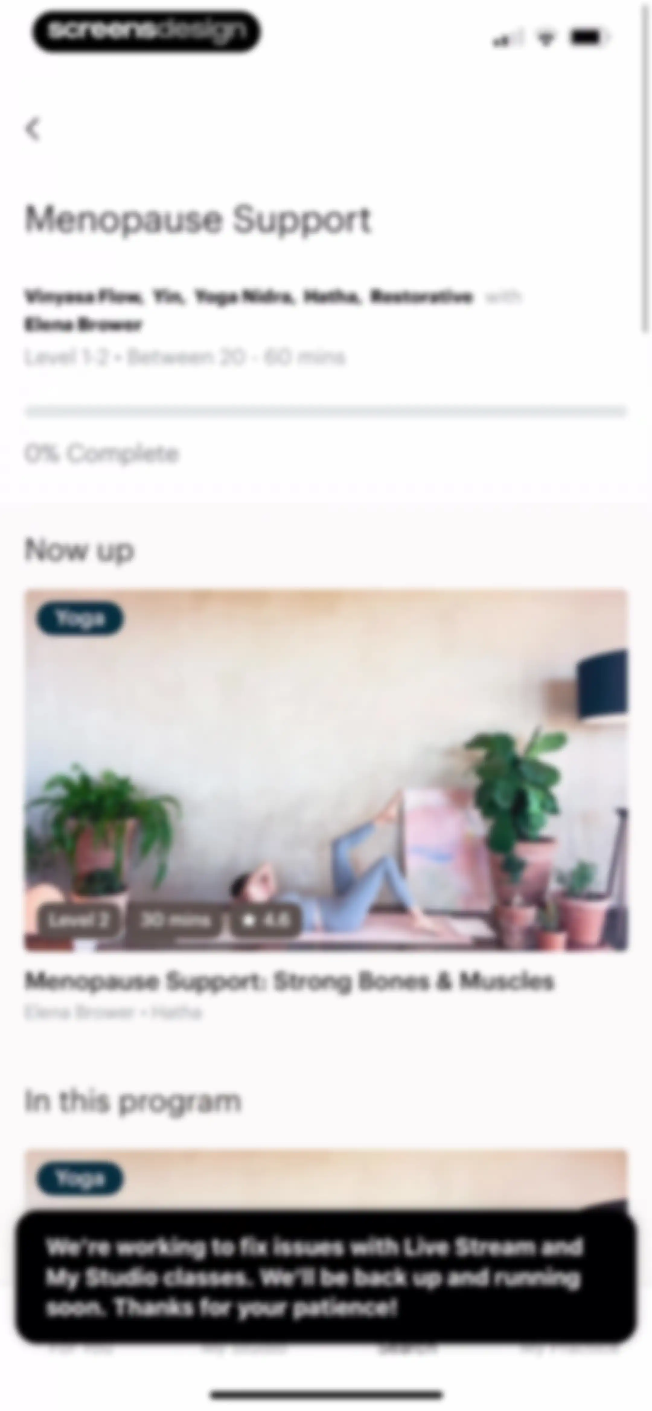 Glo | Yoga and Meditation App screen 38