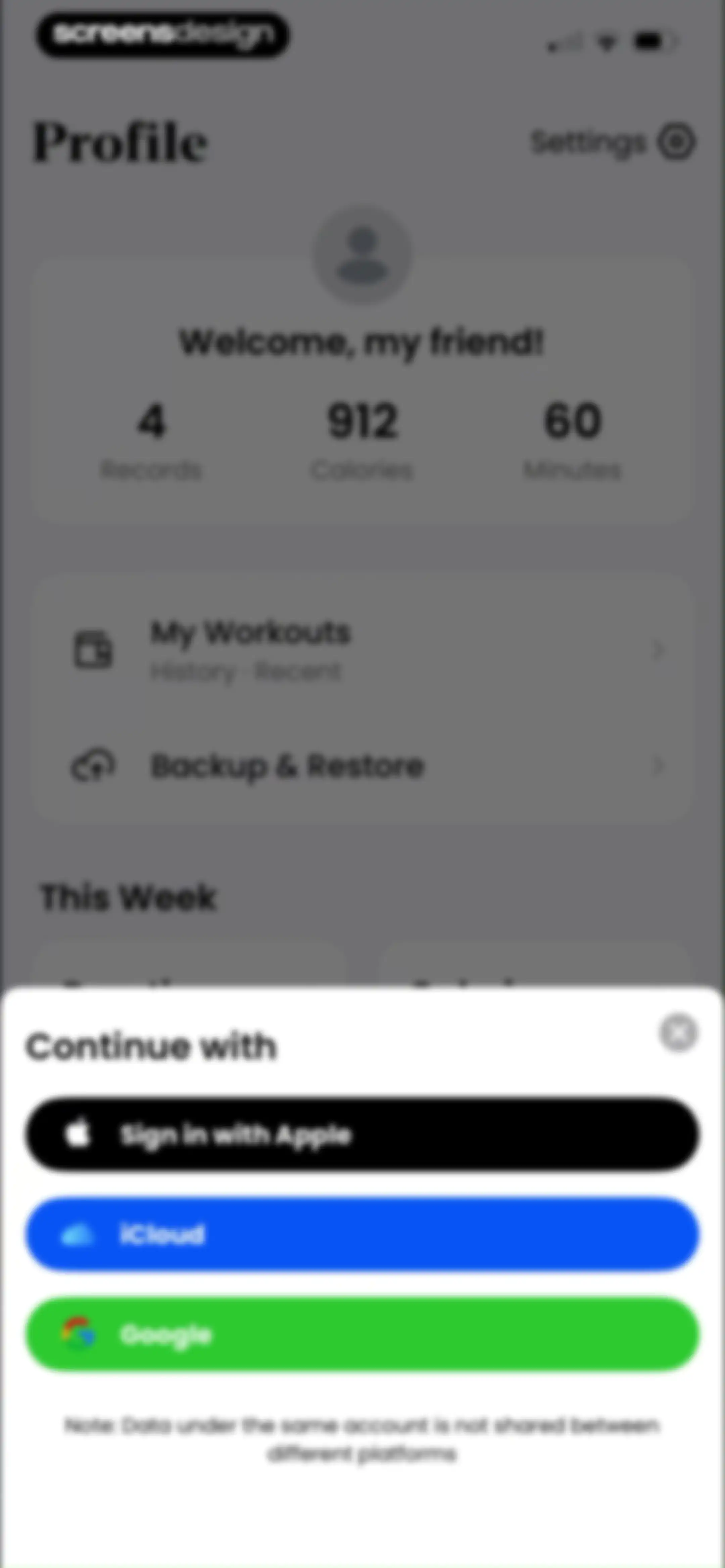 Lose Weight for Men at Home screen 168