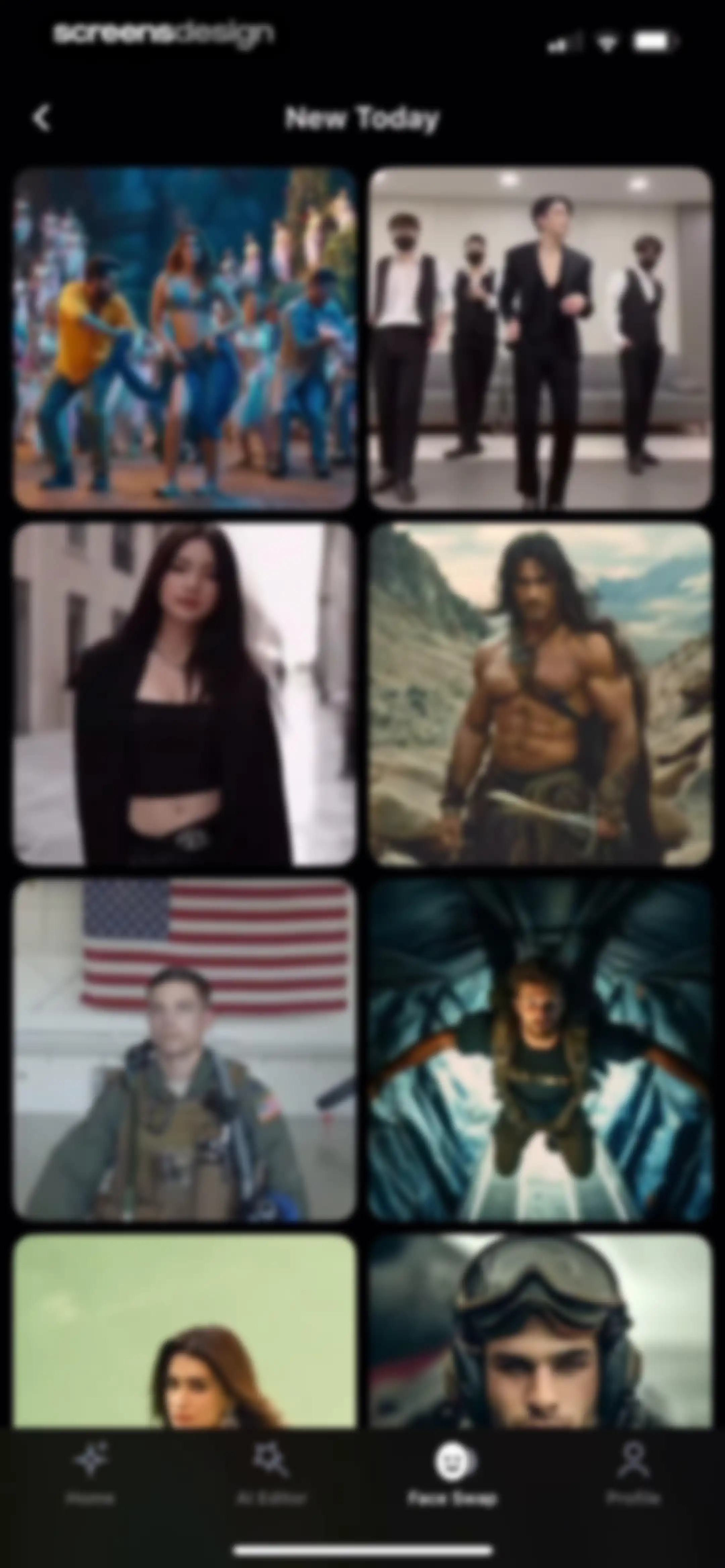 Reface: Face Edit AI Photo App screen 82