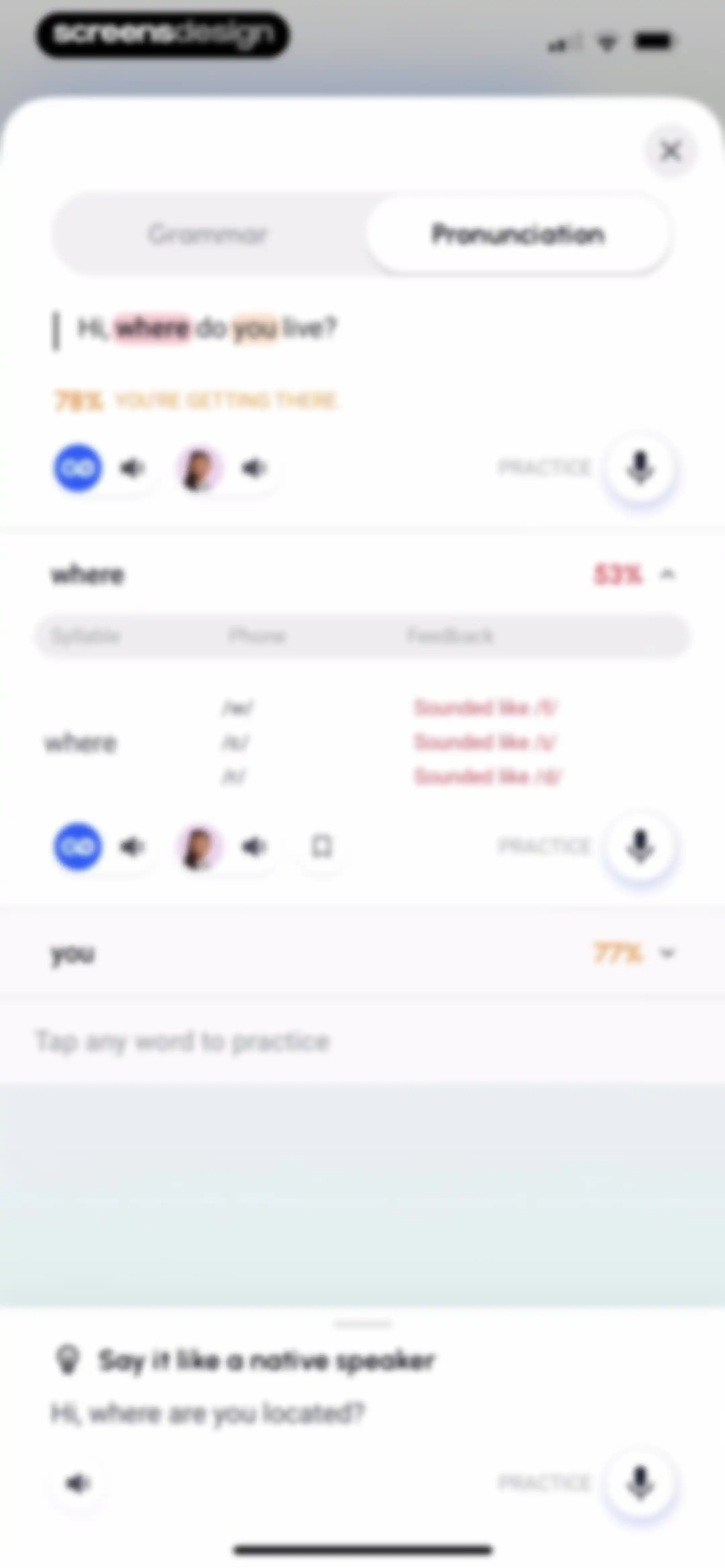 Speak English with Loora AI screen 60