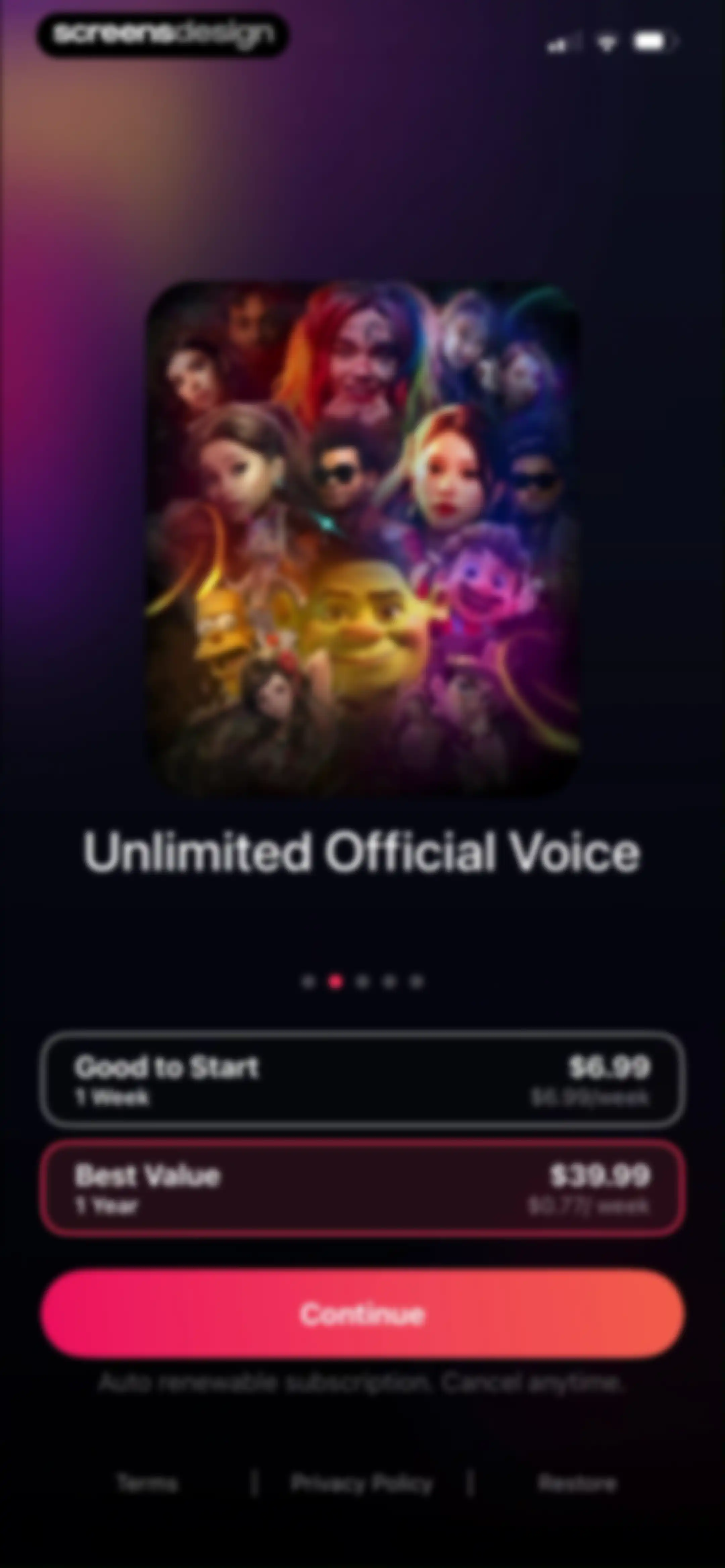 VocalMe: AI Music Generator screen 65