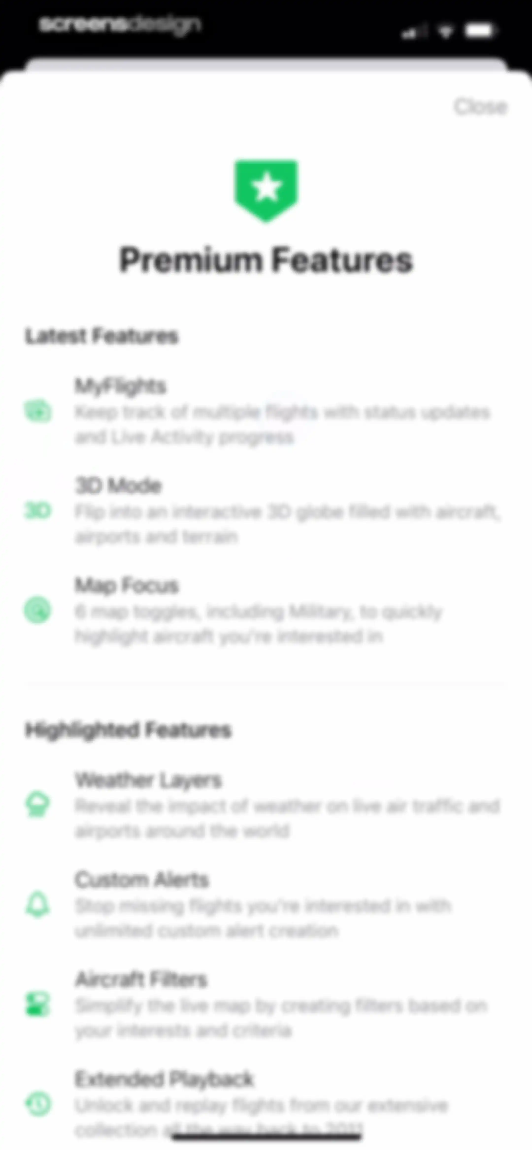 Plane Finder ⁃ Flight Tracker screen 146