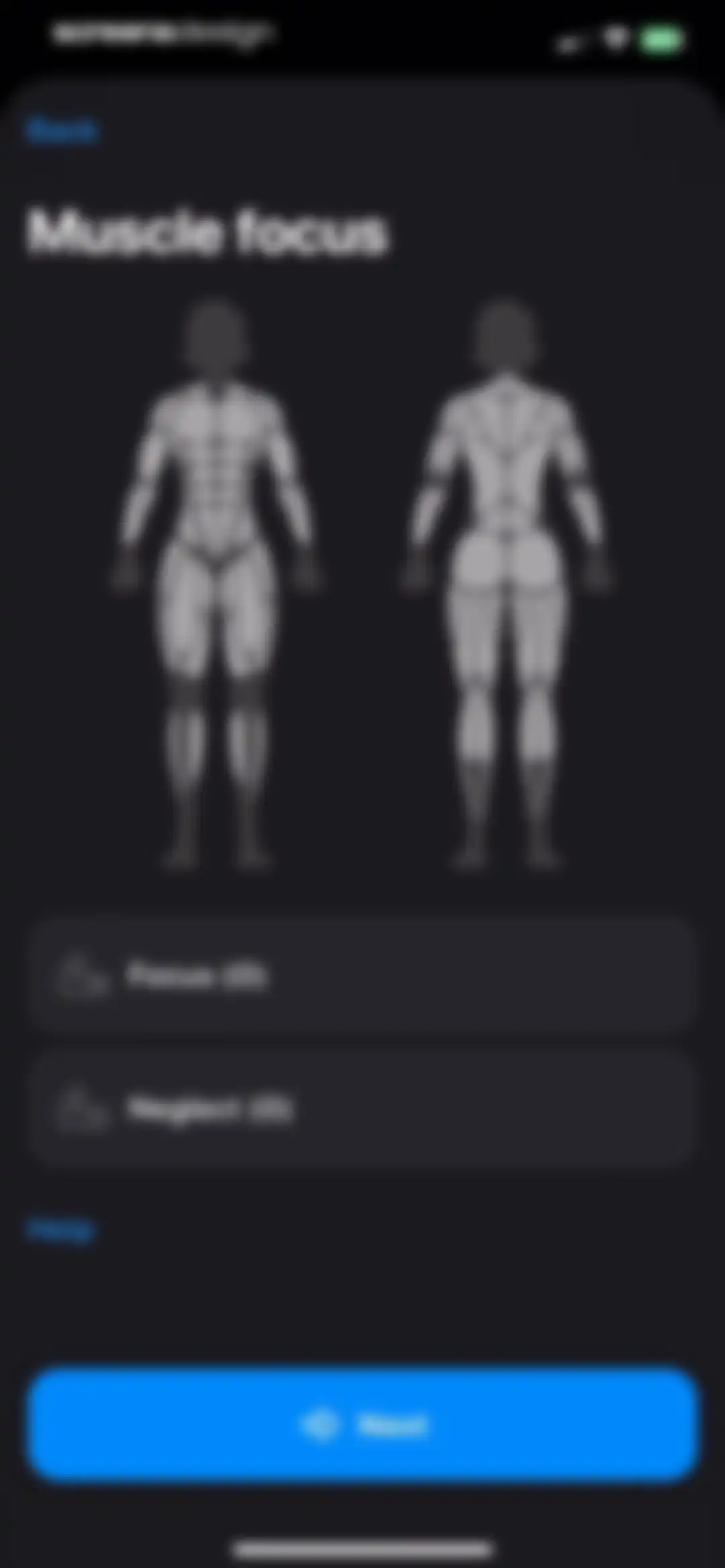 Gym Workout Alpha Progression screen 18