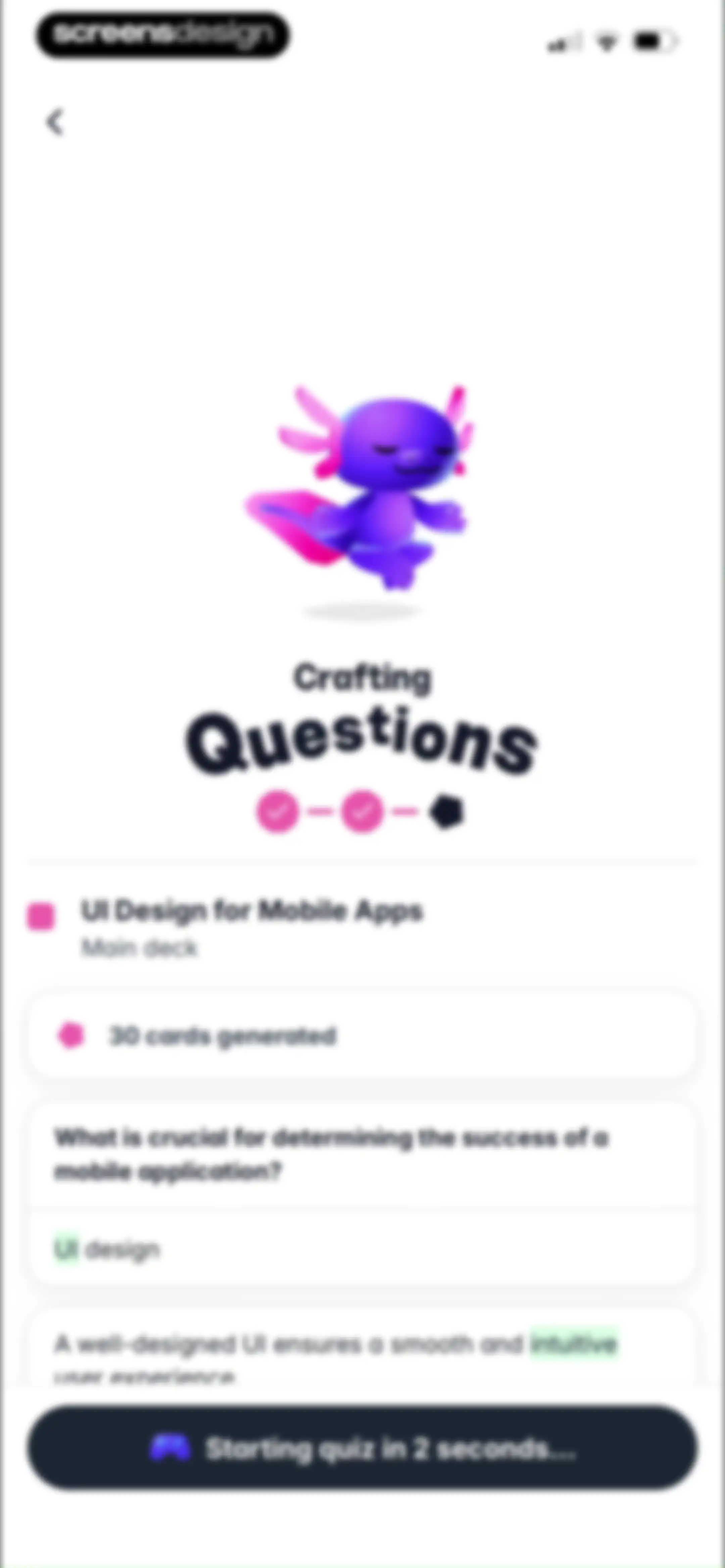 Gizmo: AI Tutor screen 47