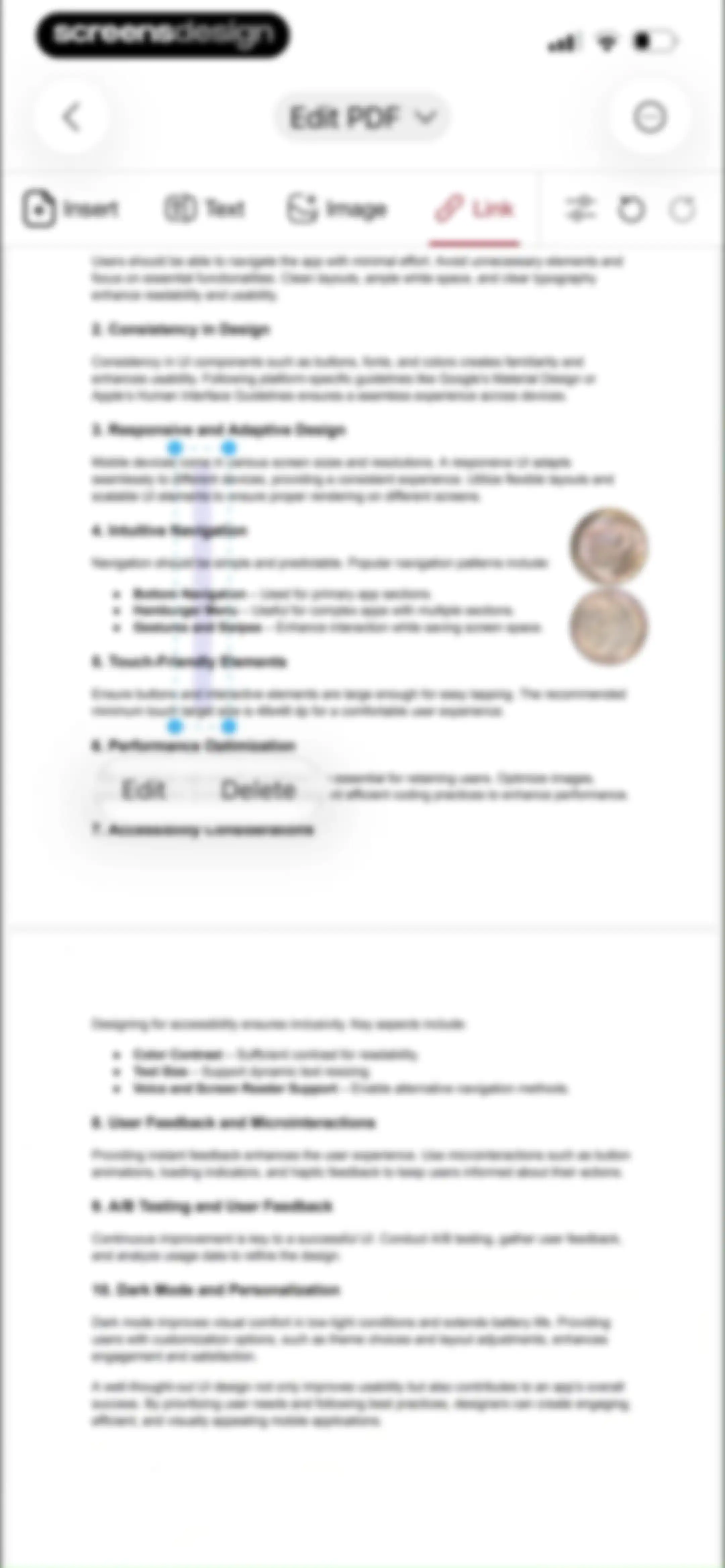 PDF Editor: Read, Scan & Sign screen 46