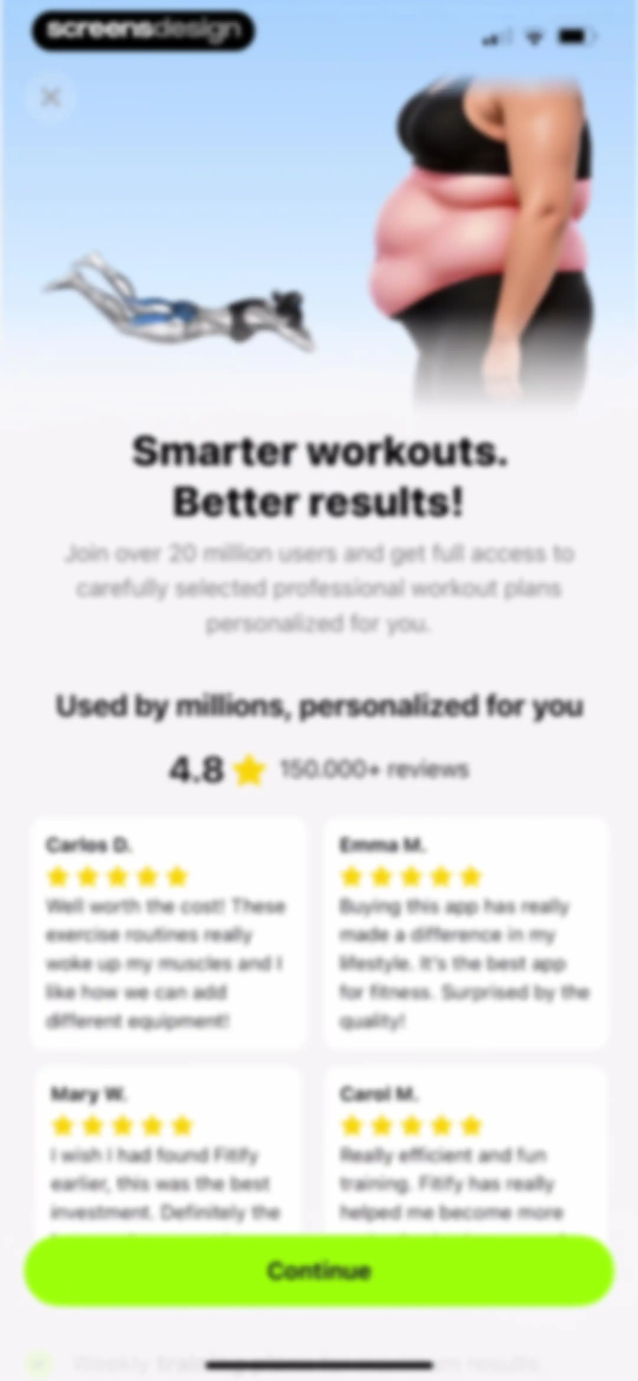 Fitify: Home Workout, AI Coach screen 69
