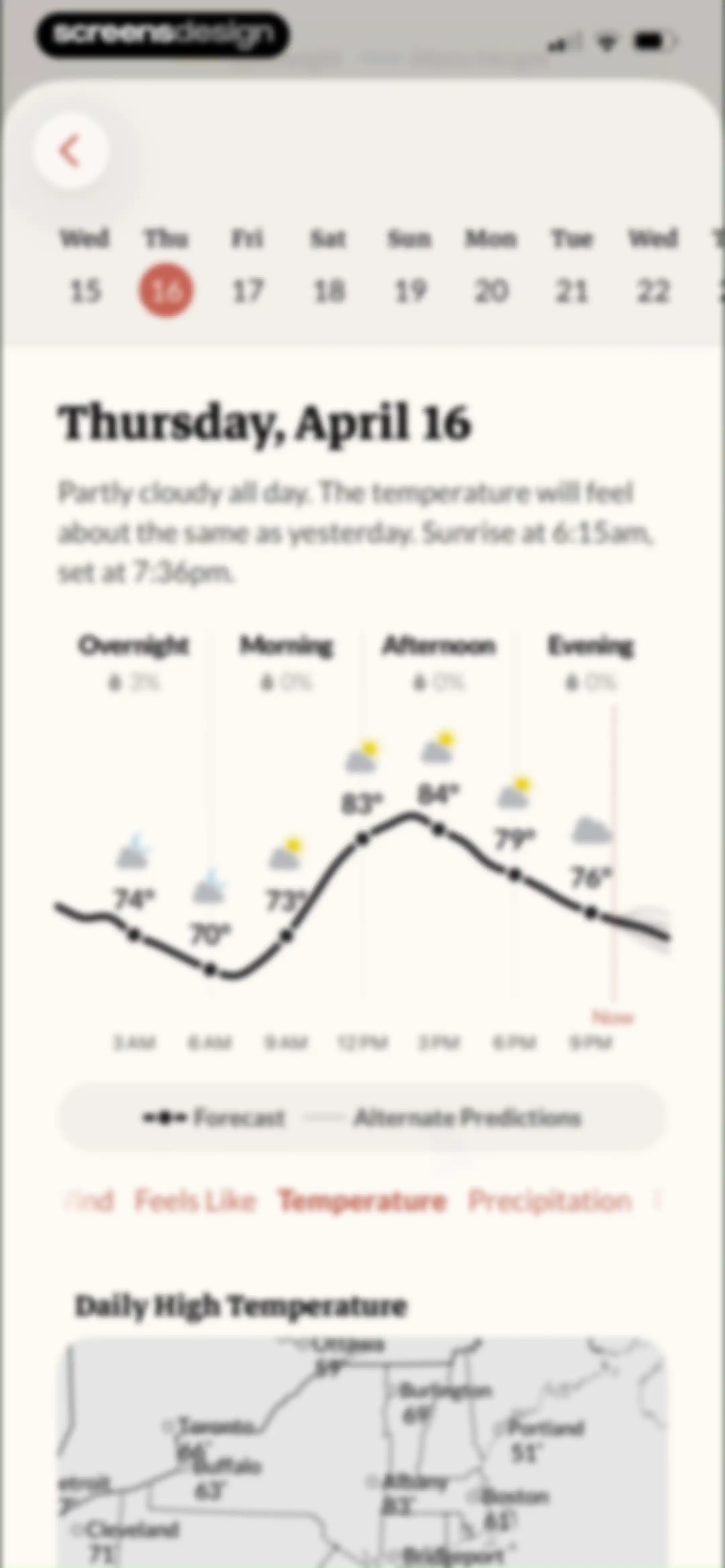 Acme Weather screen 55