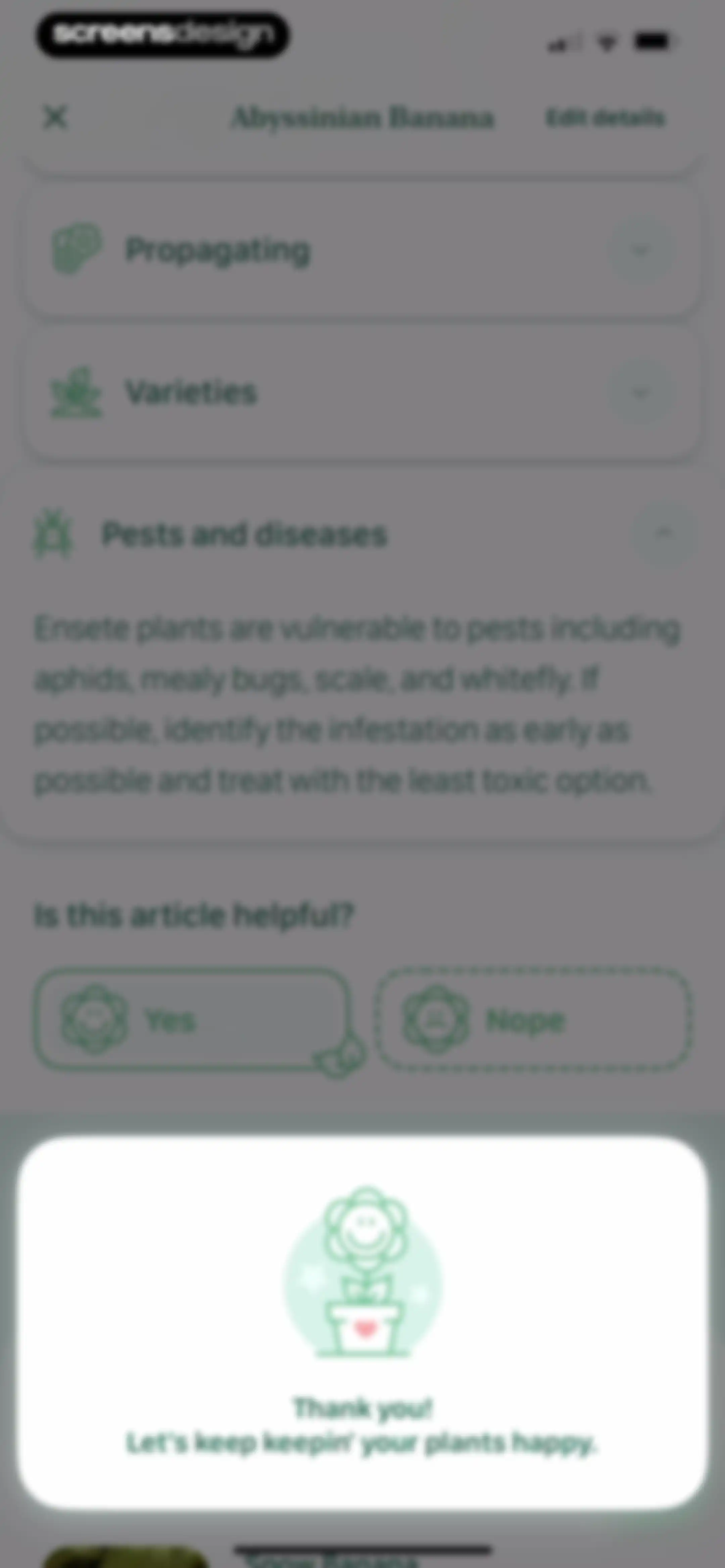 Blossom - Plant Care Guide screen 89
