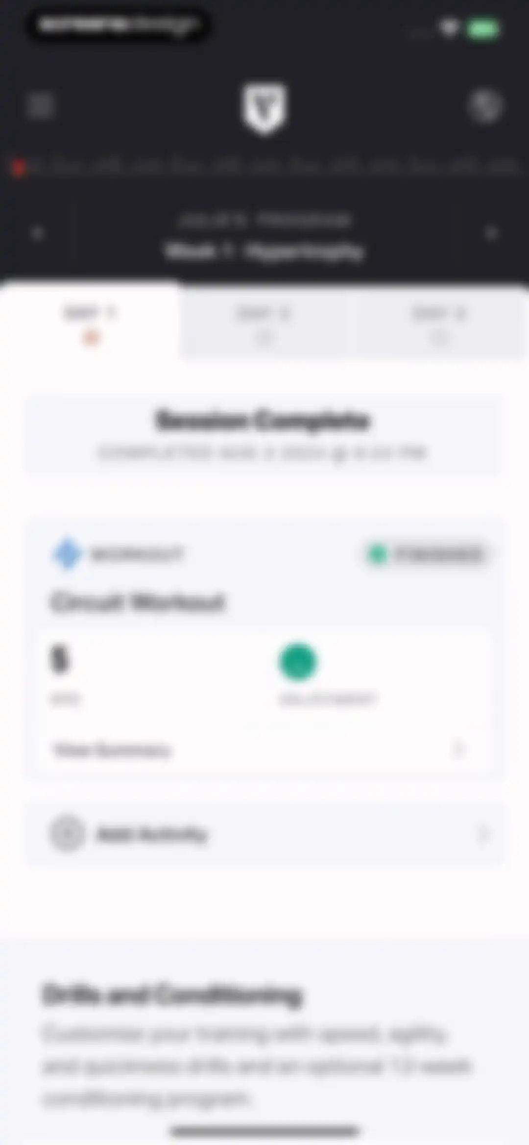 Volt: Gym & Home Workout Plans screen 39