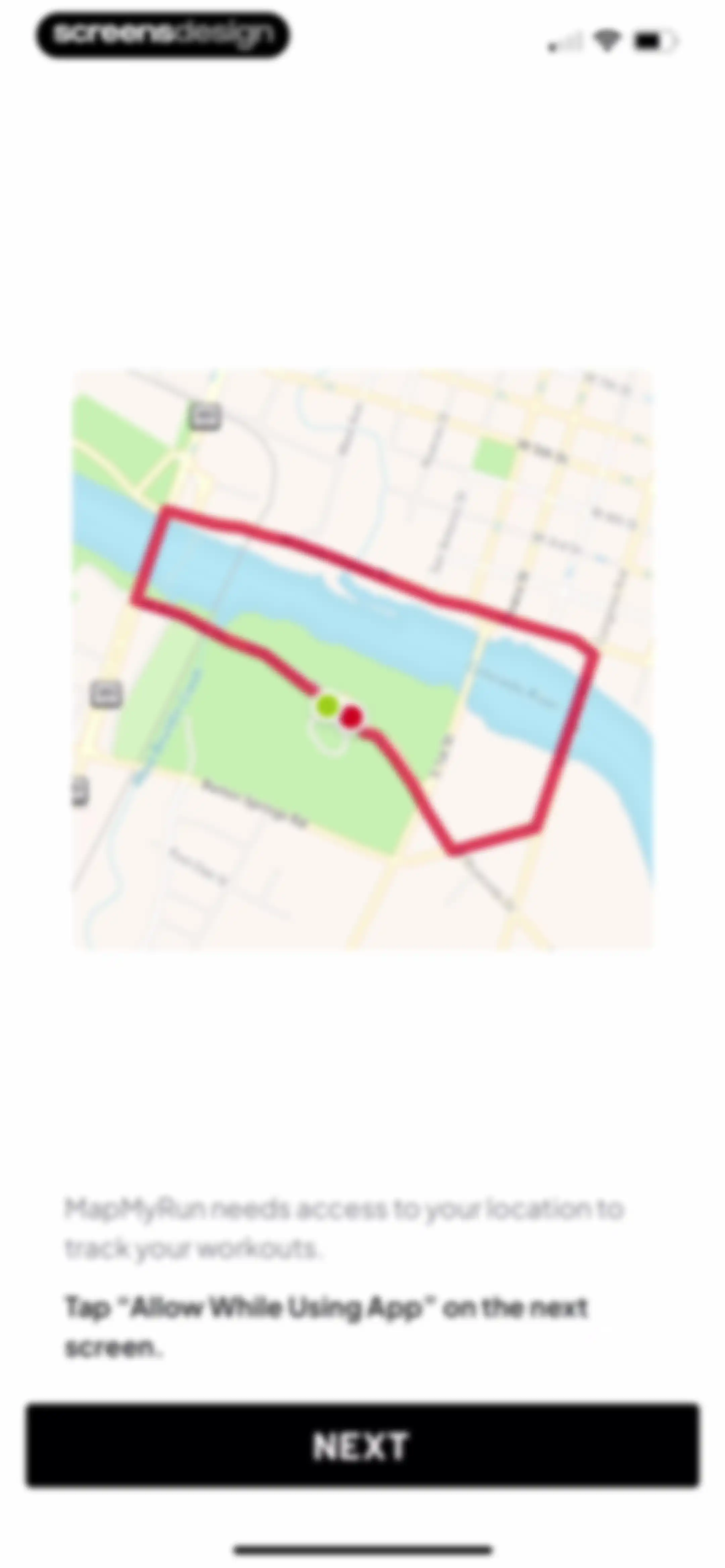 Map My Run GPS Running Tracker screen 7