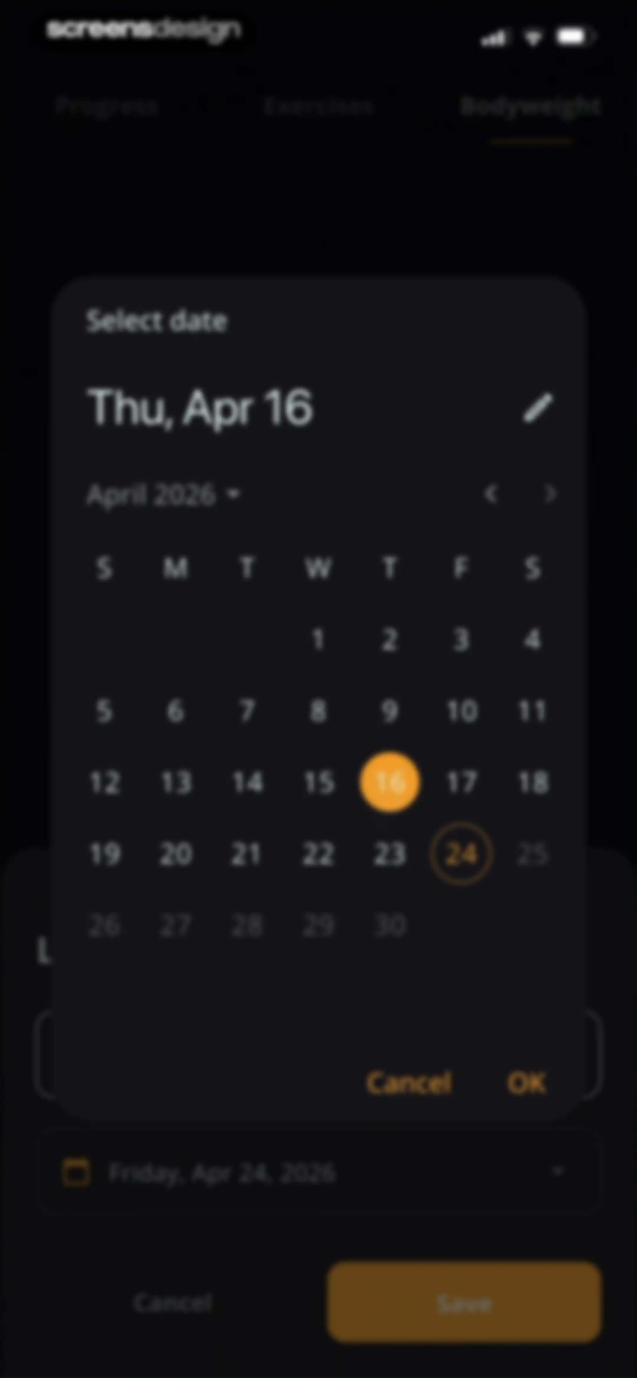 Stronger - Gym Workout Planner screen 144