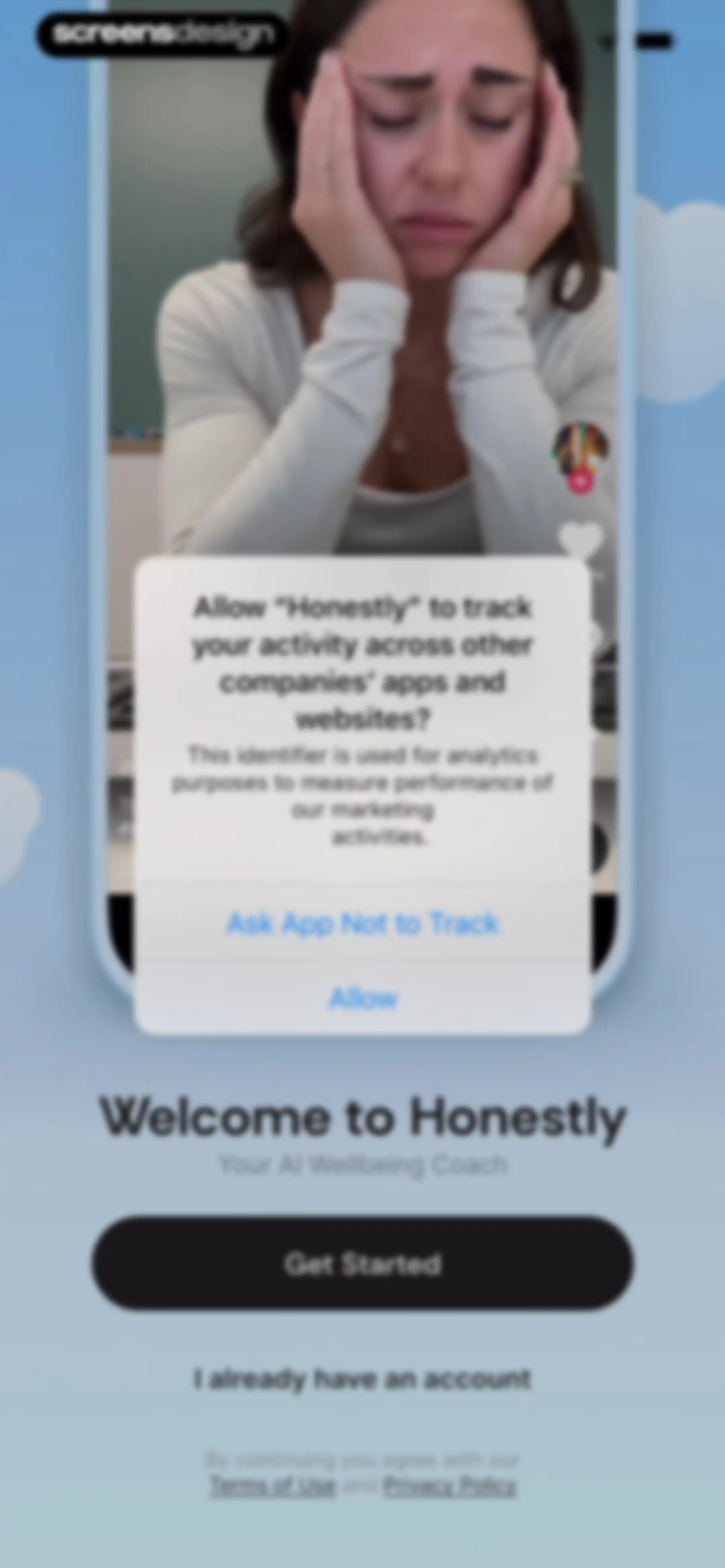 Lightly: Wellbeing Coaching screen 2