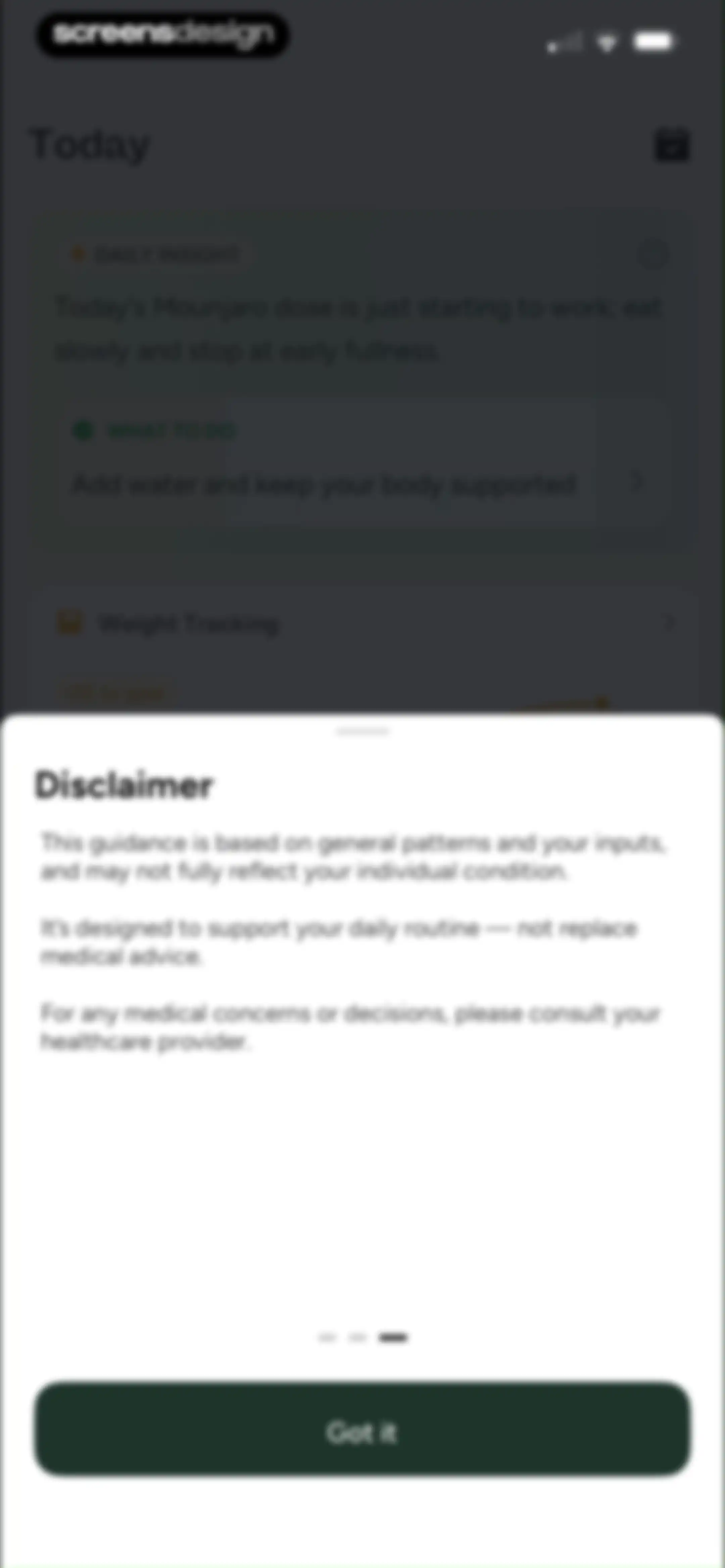 Glowise: GLP-1 Tracker & Diary screen 59