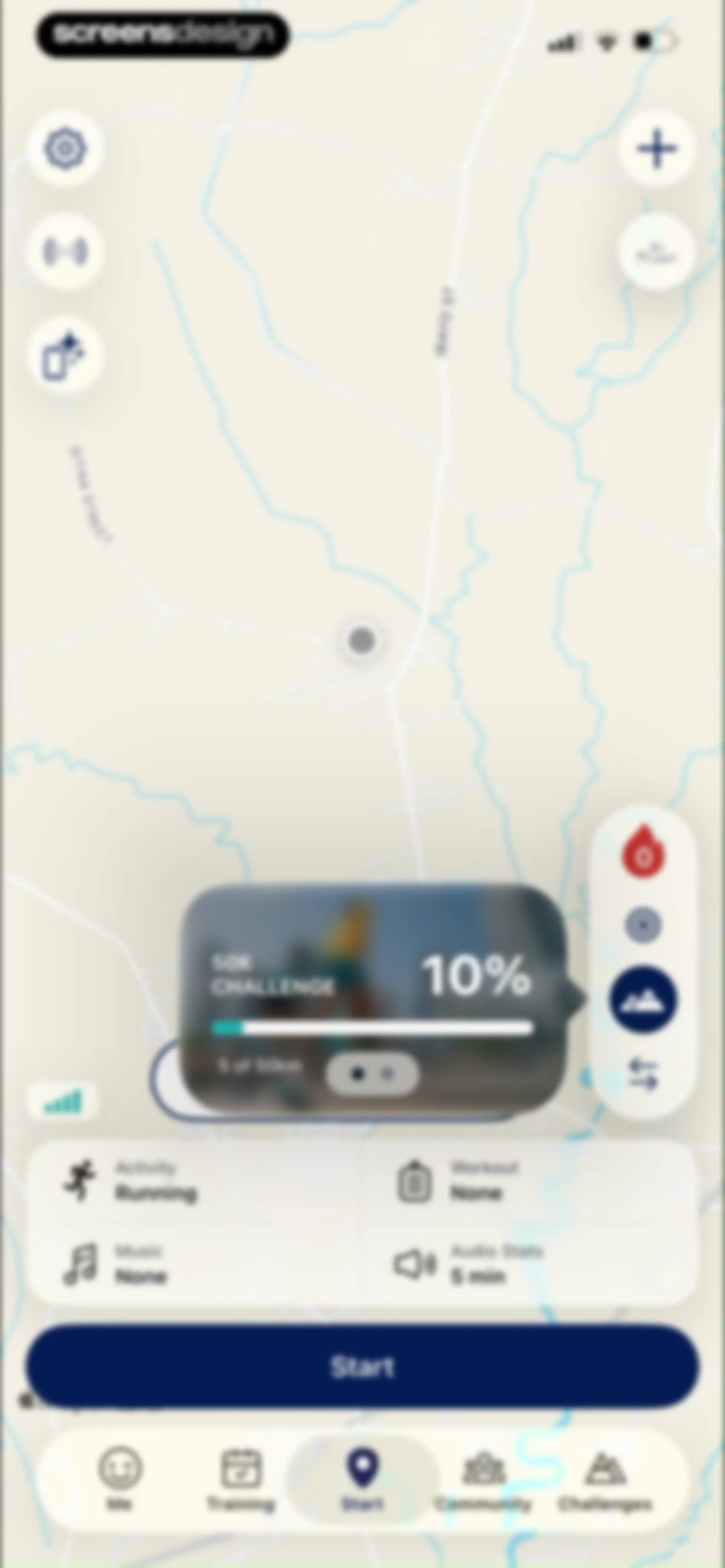 ASICS Runkeeper—Run Tracker screen 78