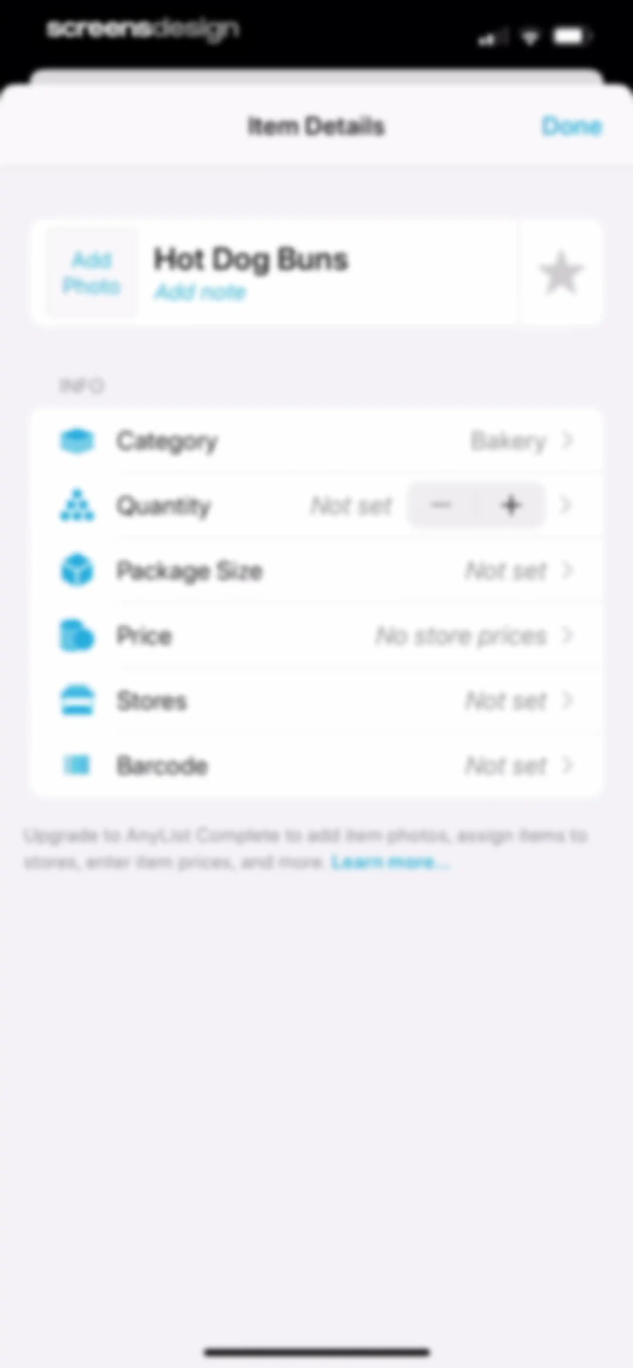 AnyList: Grocery Shopping List screen 35