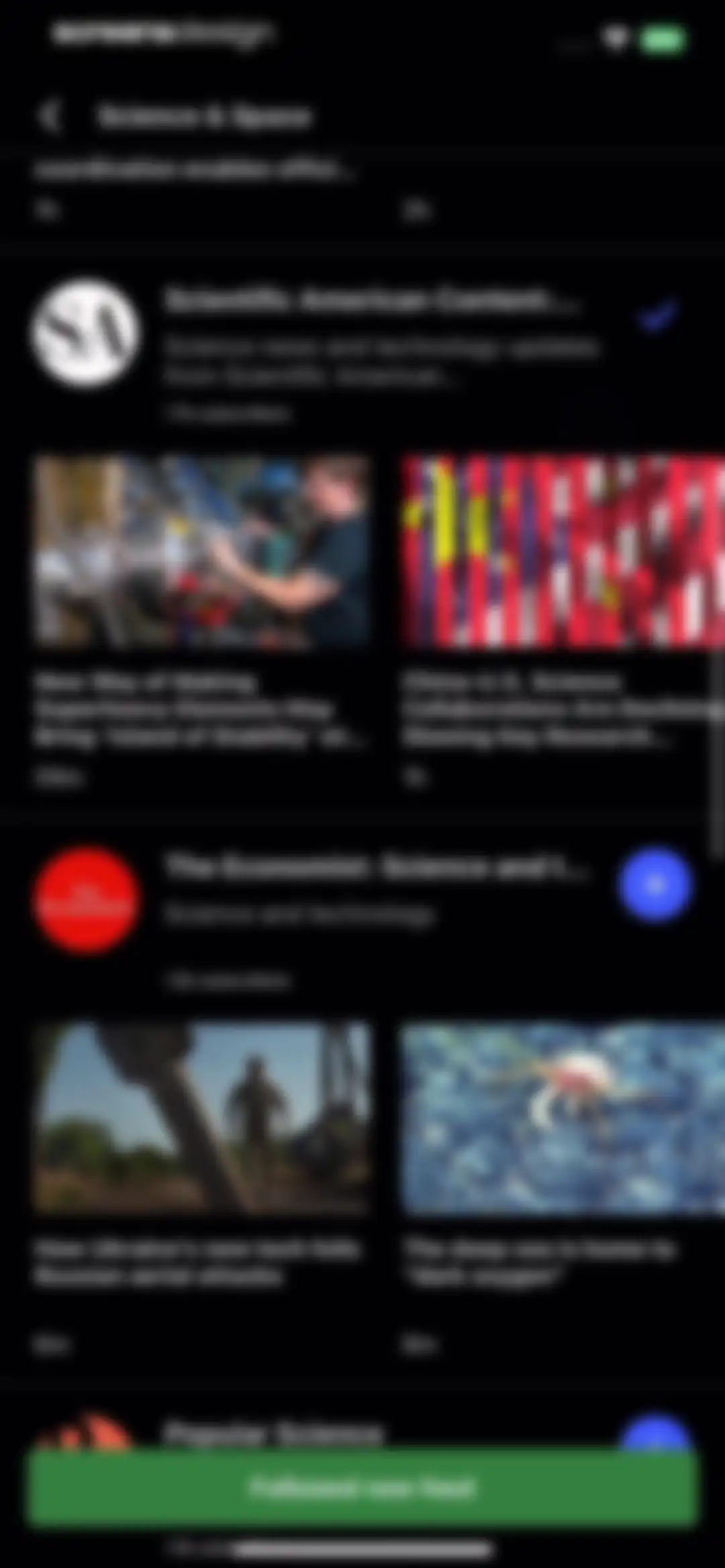 Inoreader: News & RSS reader screen 16