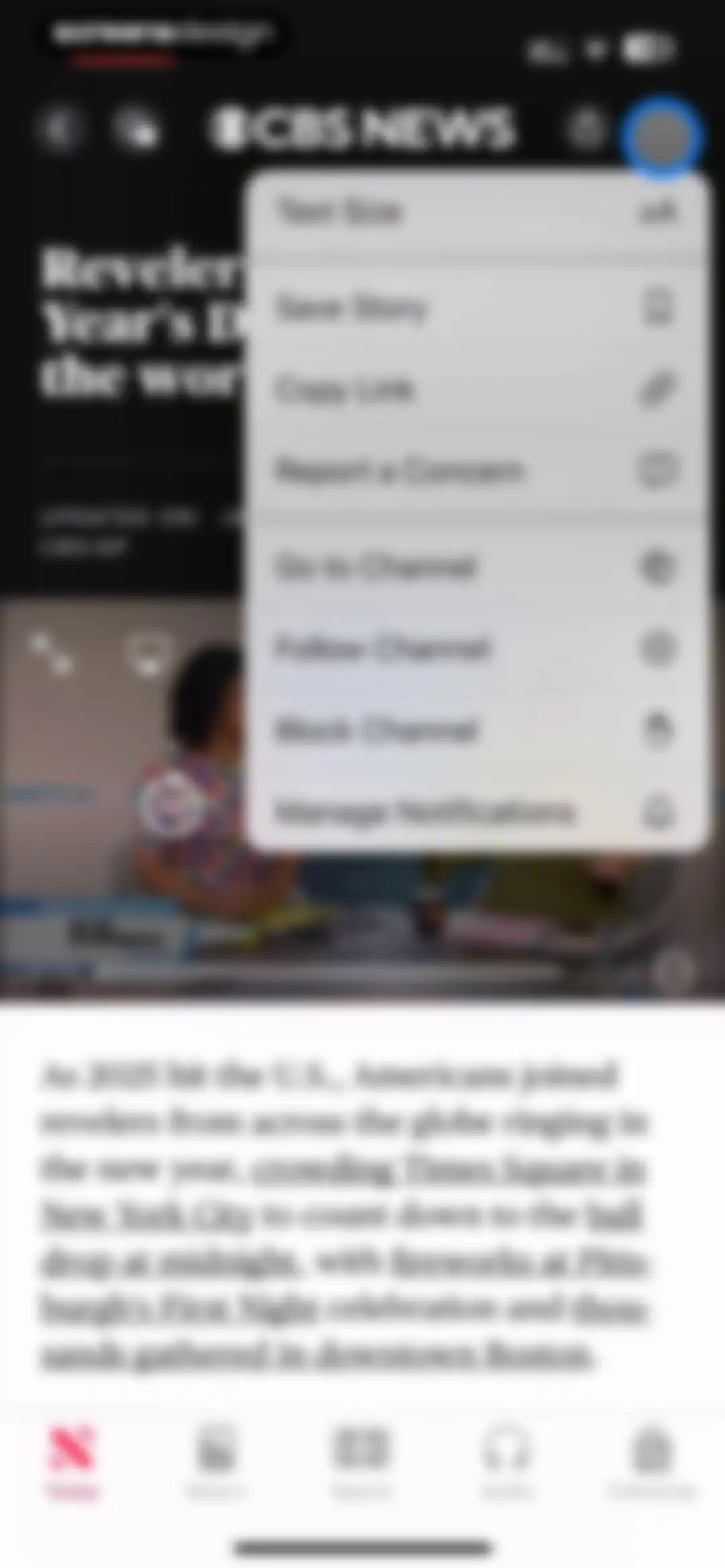 Apple News screen 9