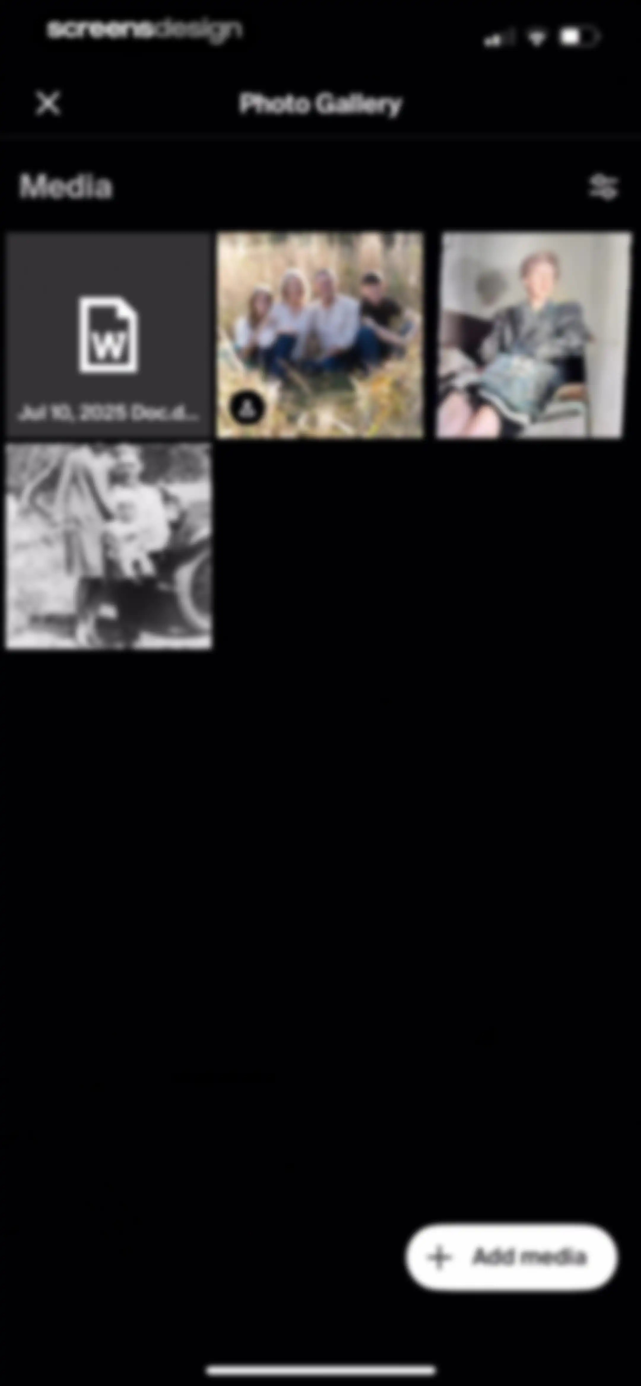 Ancestry: Family History & DNA screen 231