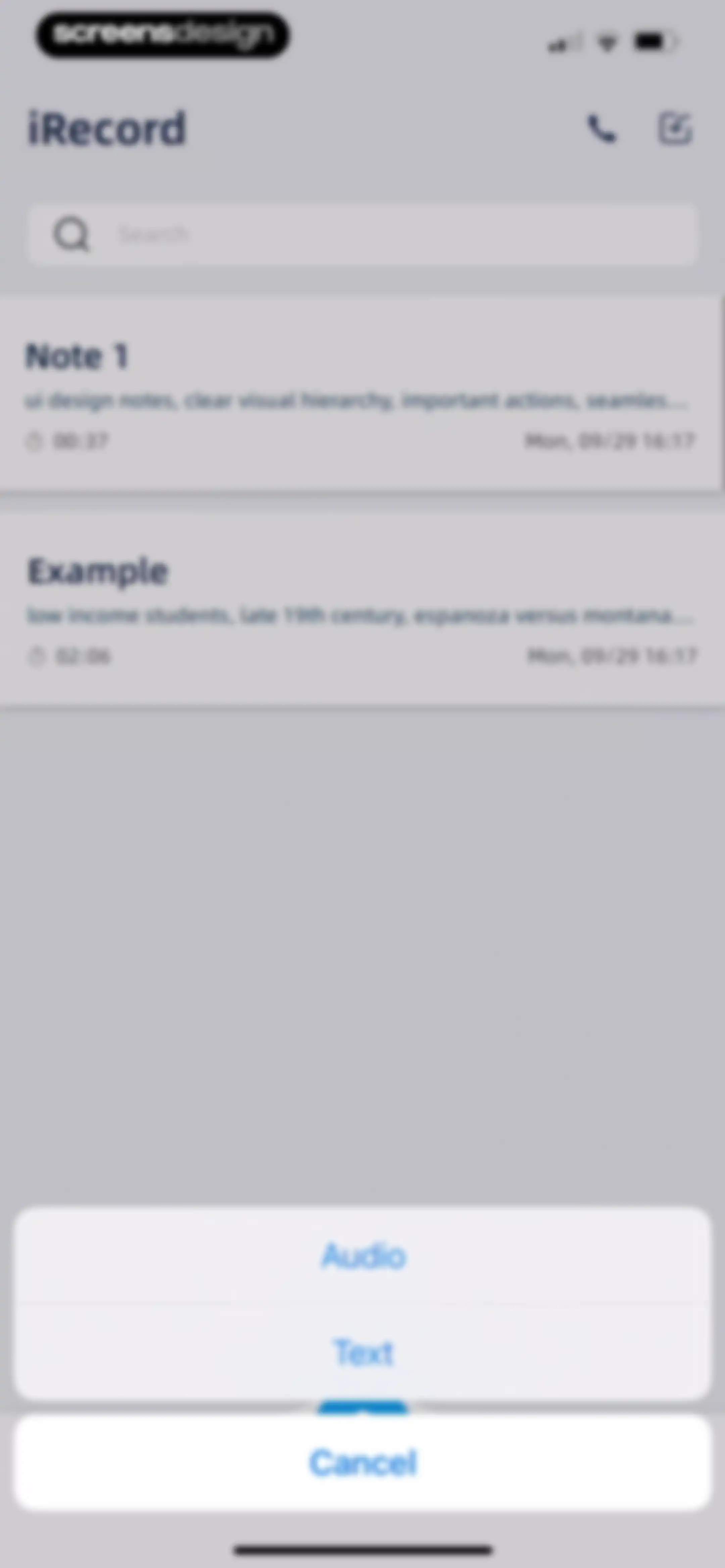 iRecord: Transcribe Voice Memo screen 71