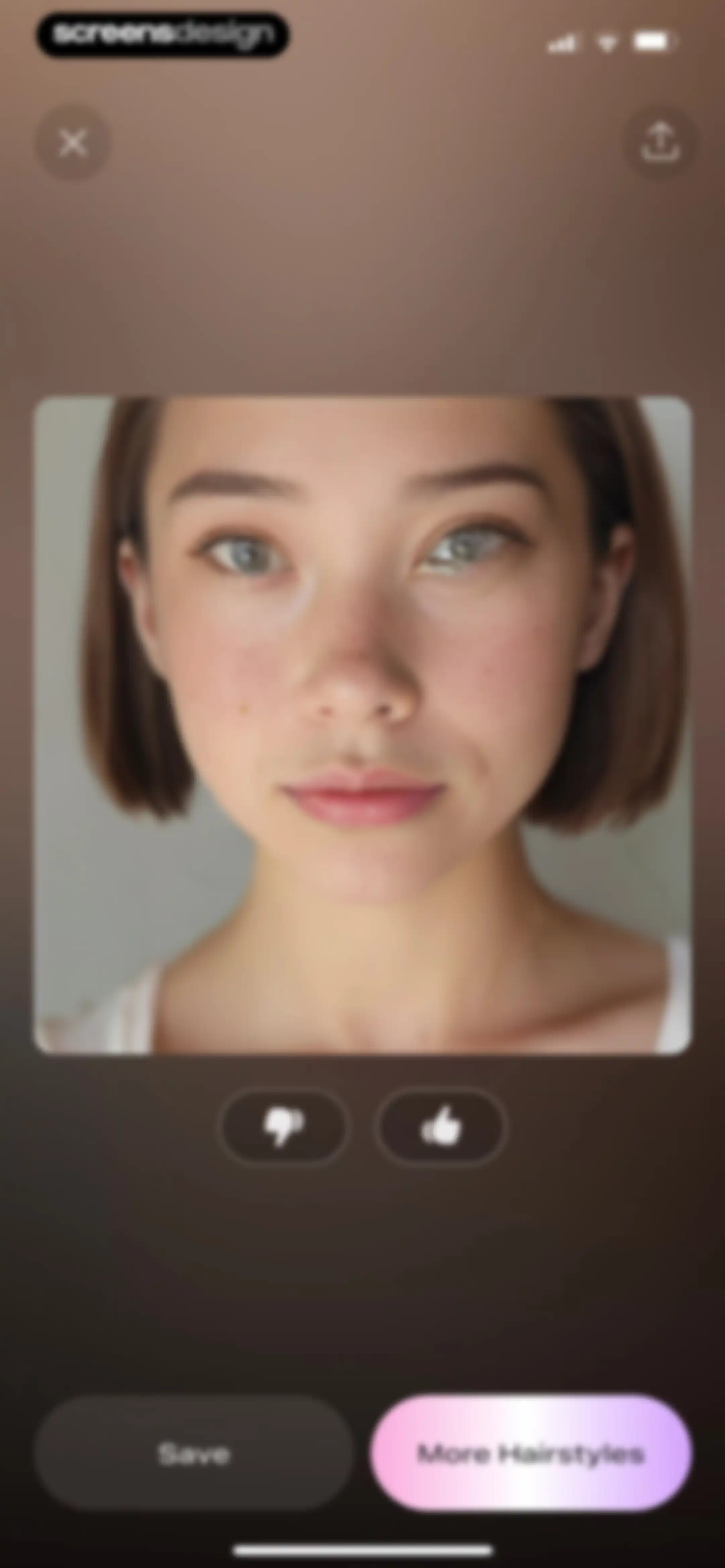 Beautify - Hairstyle Try On screen 104