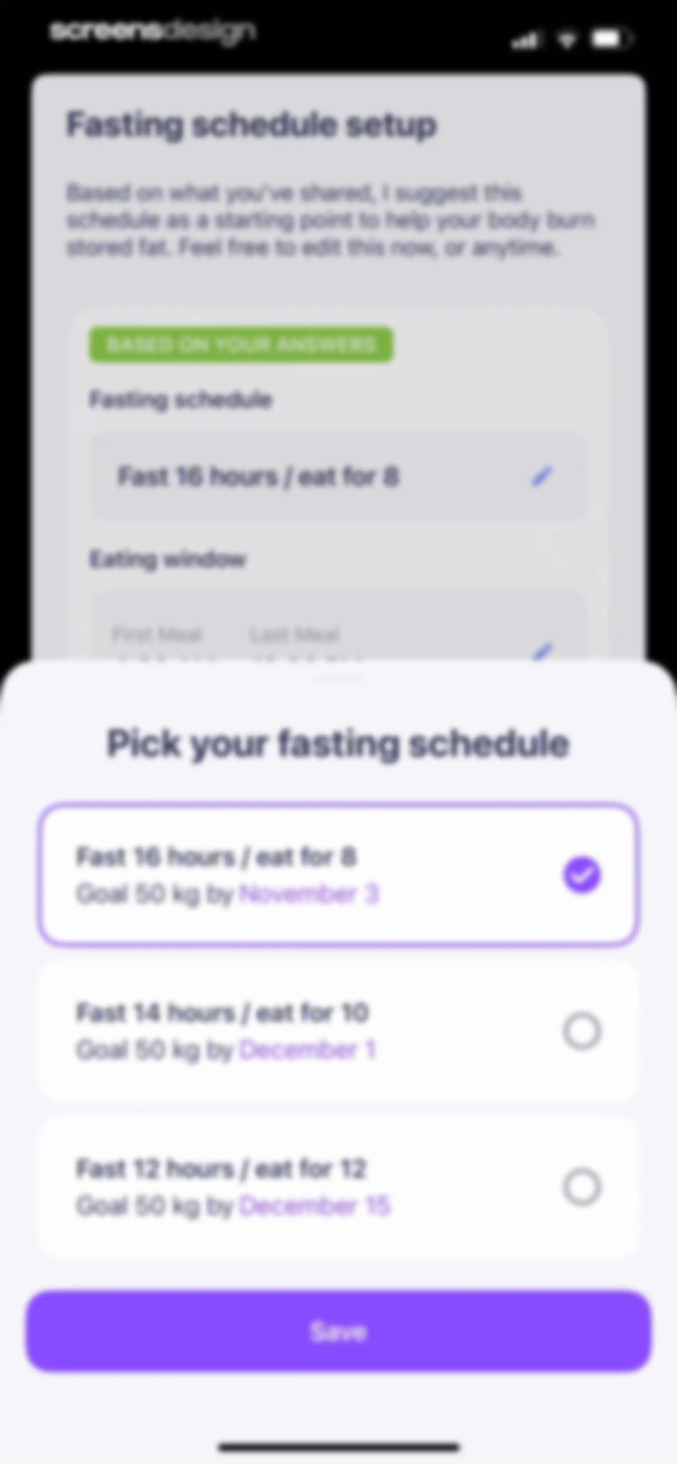 Simple: AI Weight Loss Coach screen 78