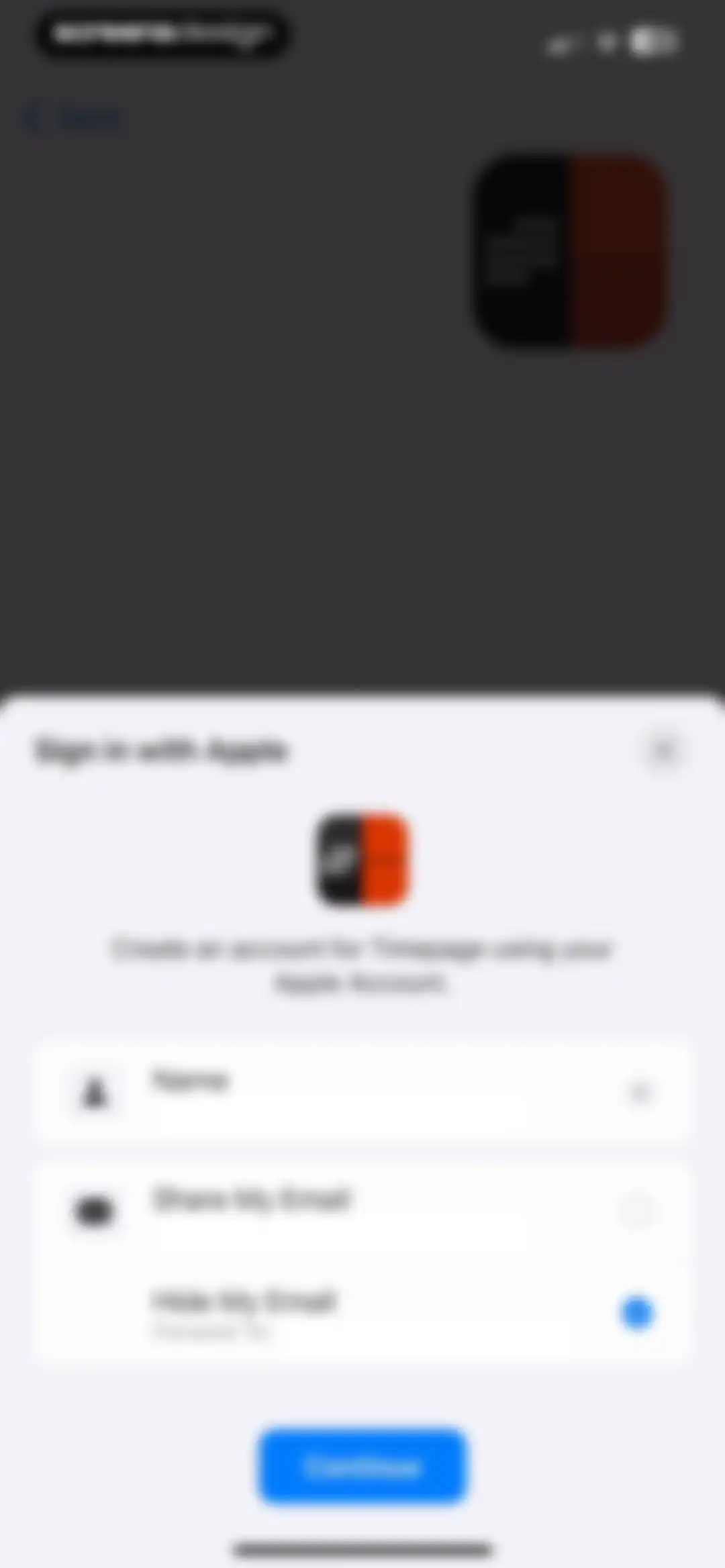 Timepage: Calendar Planner screen 5