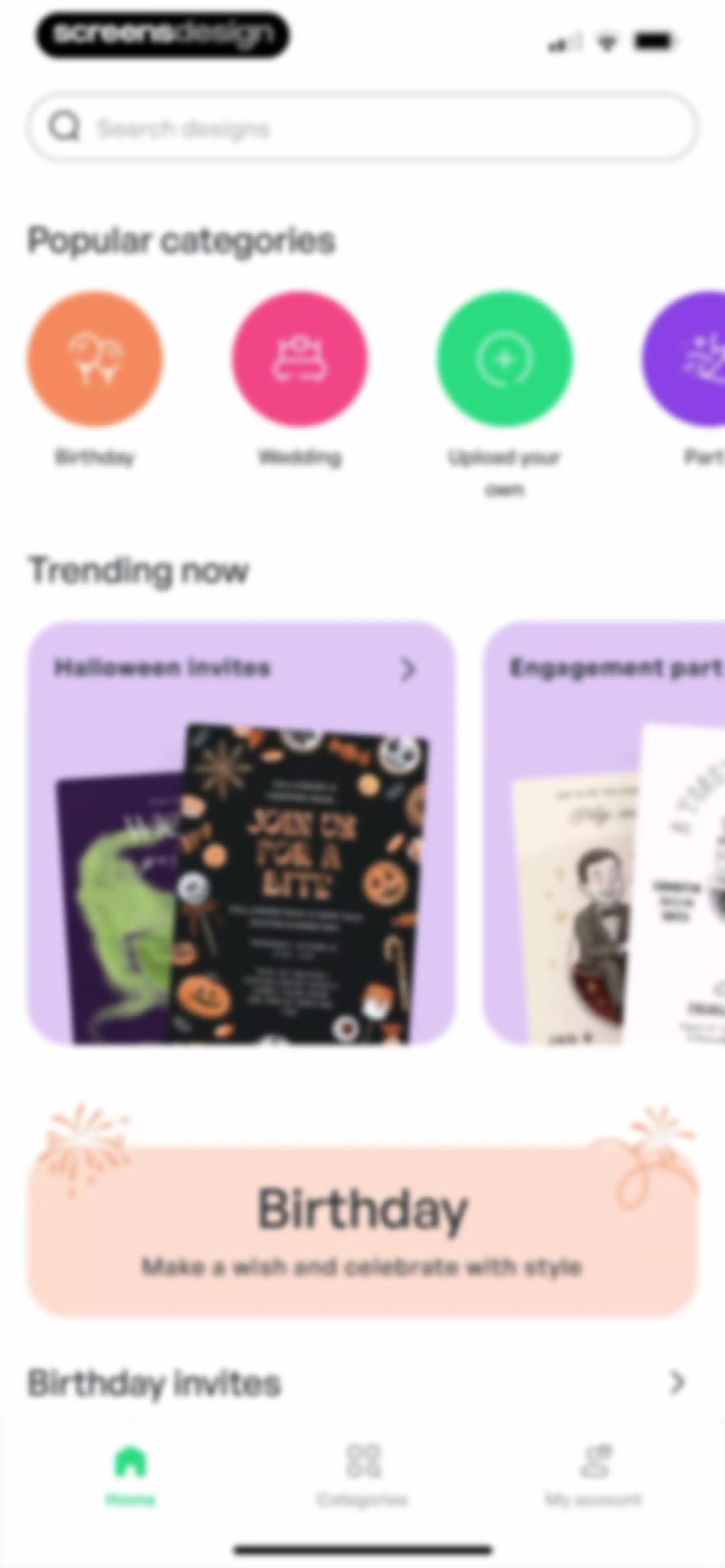 Invitation Maker: Cards & RSVP screen 7