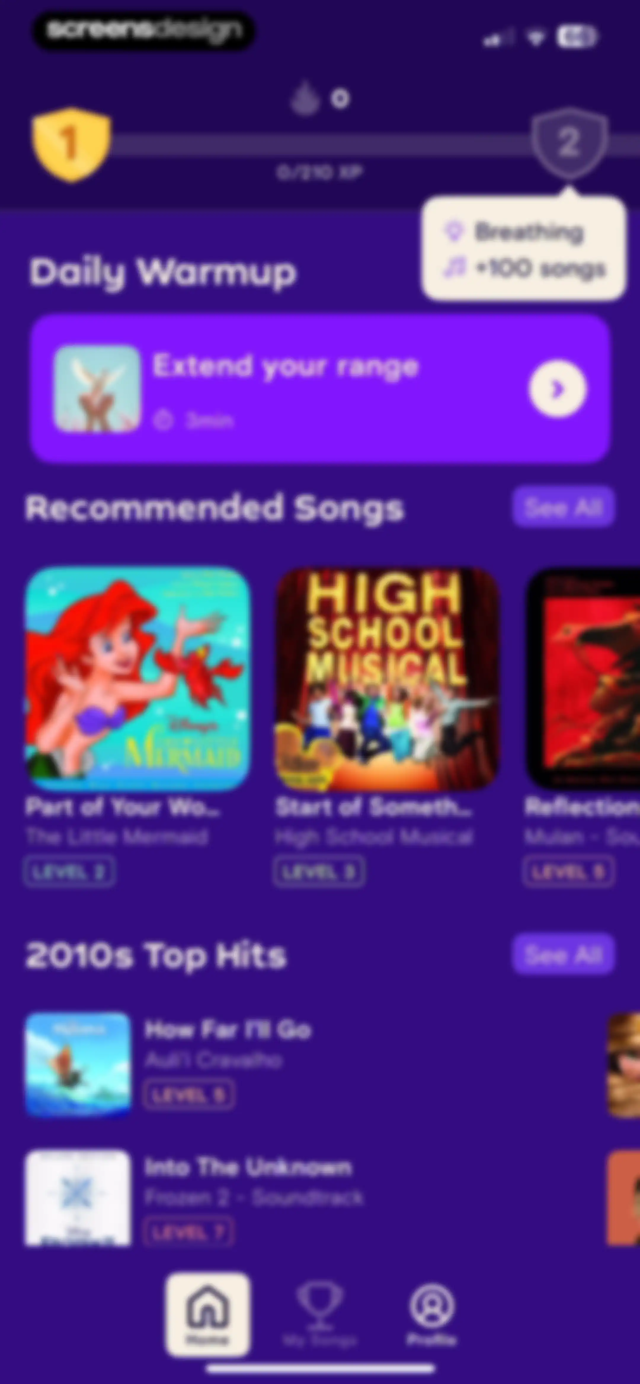 Simply Sing: My Singing App screen 99