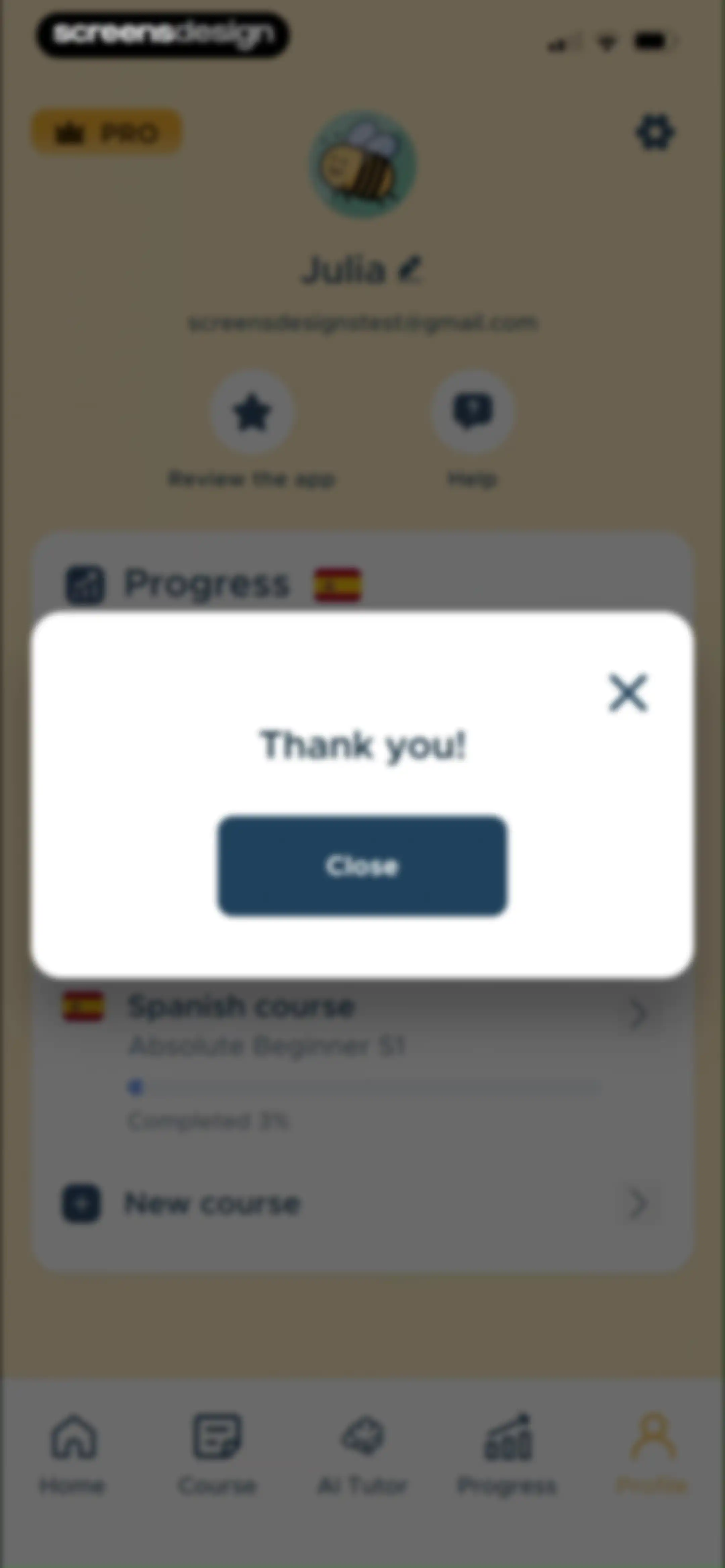 BeeSpeaker Learn English screen 114