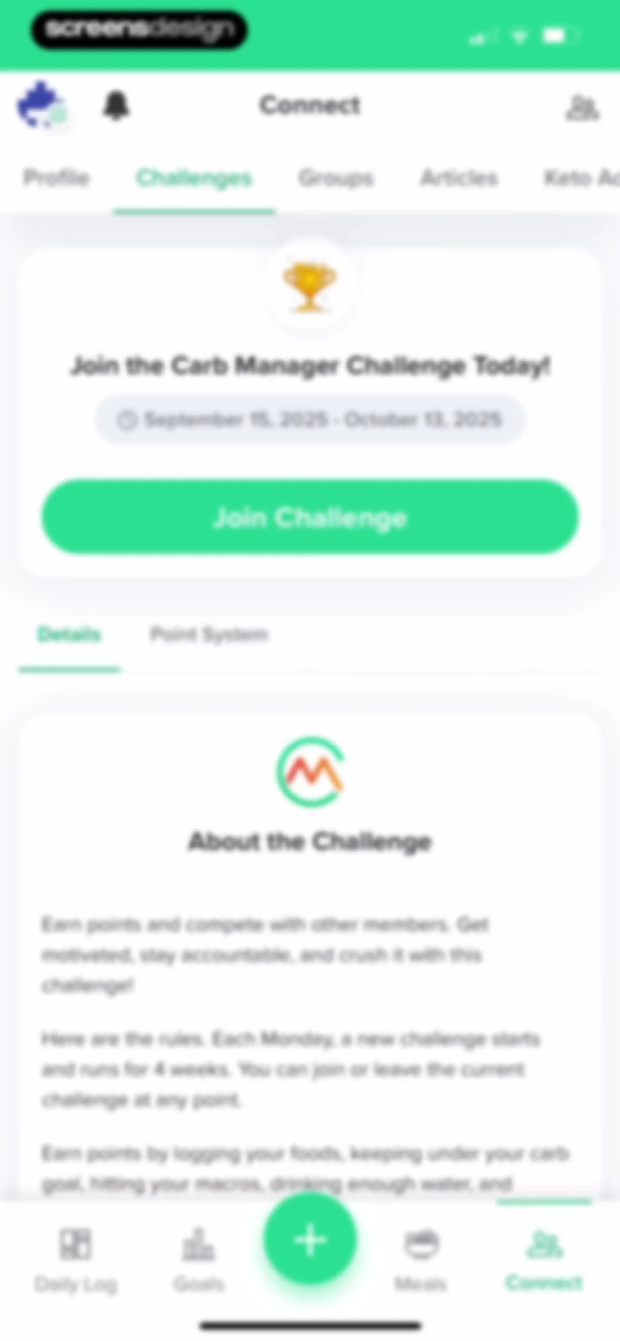 Carb Manager: Keto & Macro Log screen 174