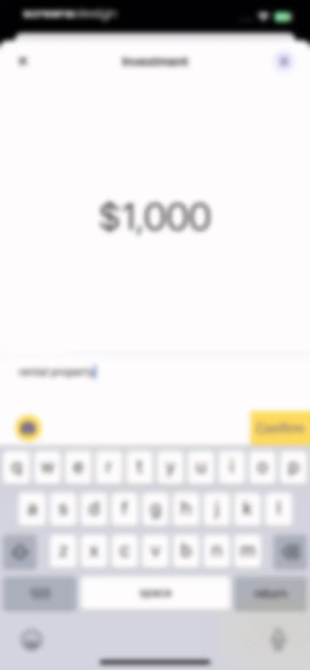 Budget app - spending tracker screen 27