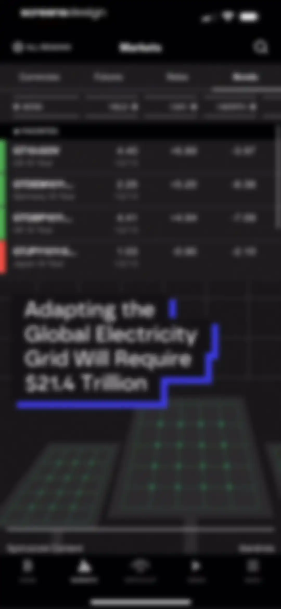 Bloomberg: Business News Daily screen 43