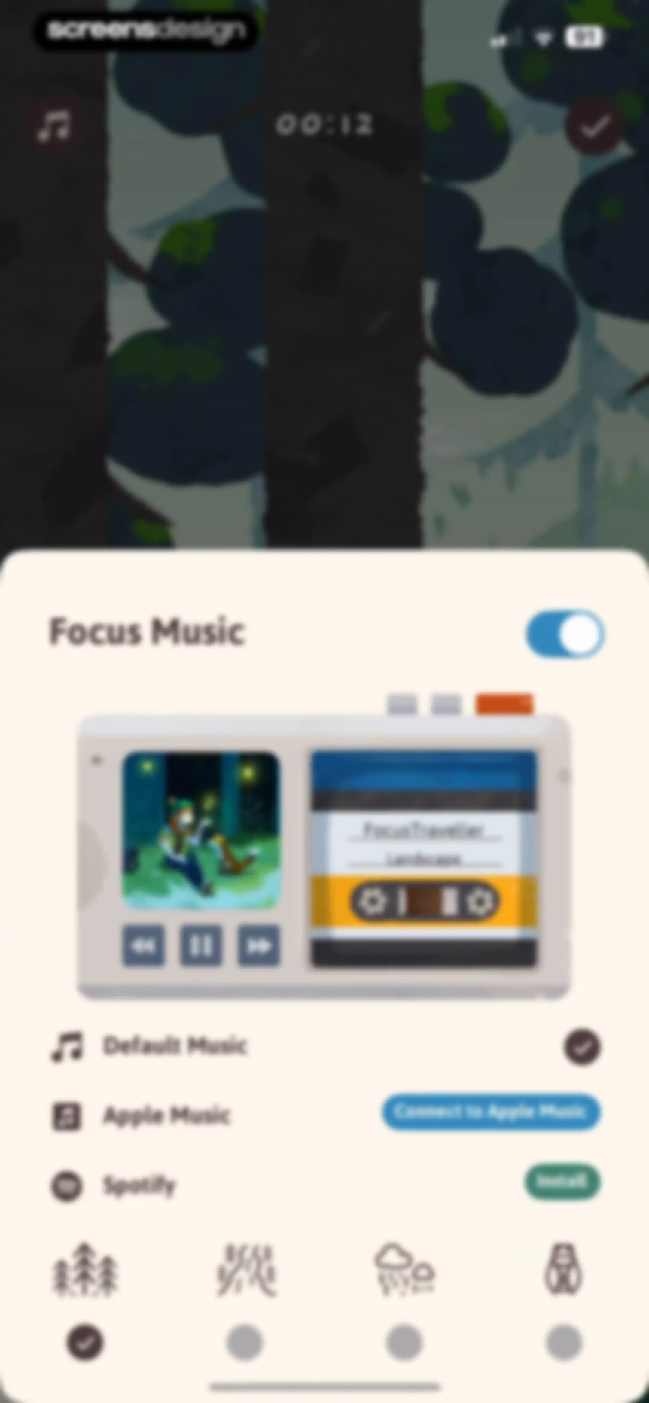Focus Traveller - Flow Timer screen 28