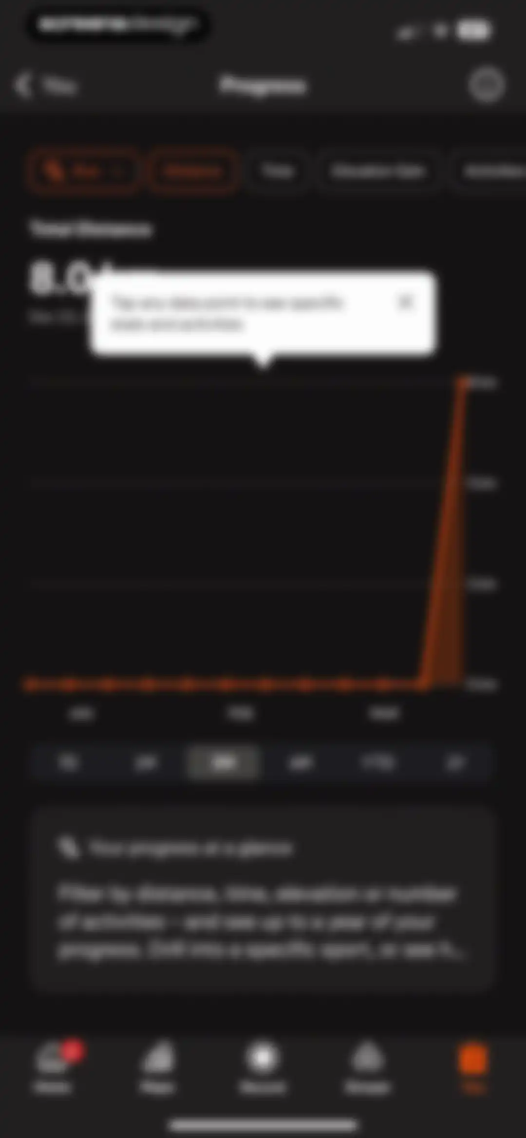 Strava: Run, Bike, Walk screen 205
