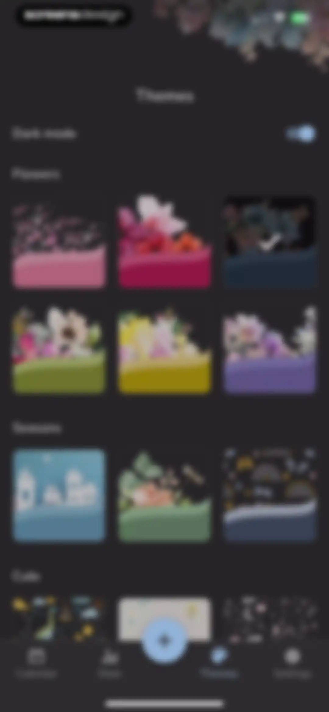Period Tracker and Calendar screen 32