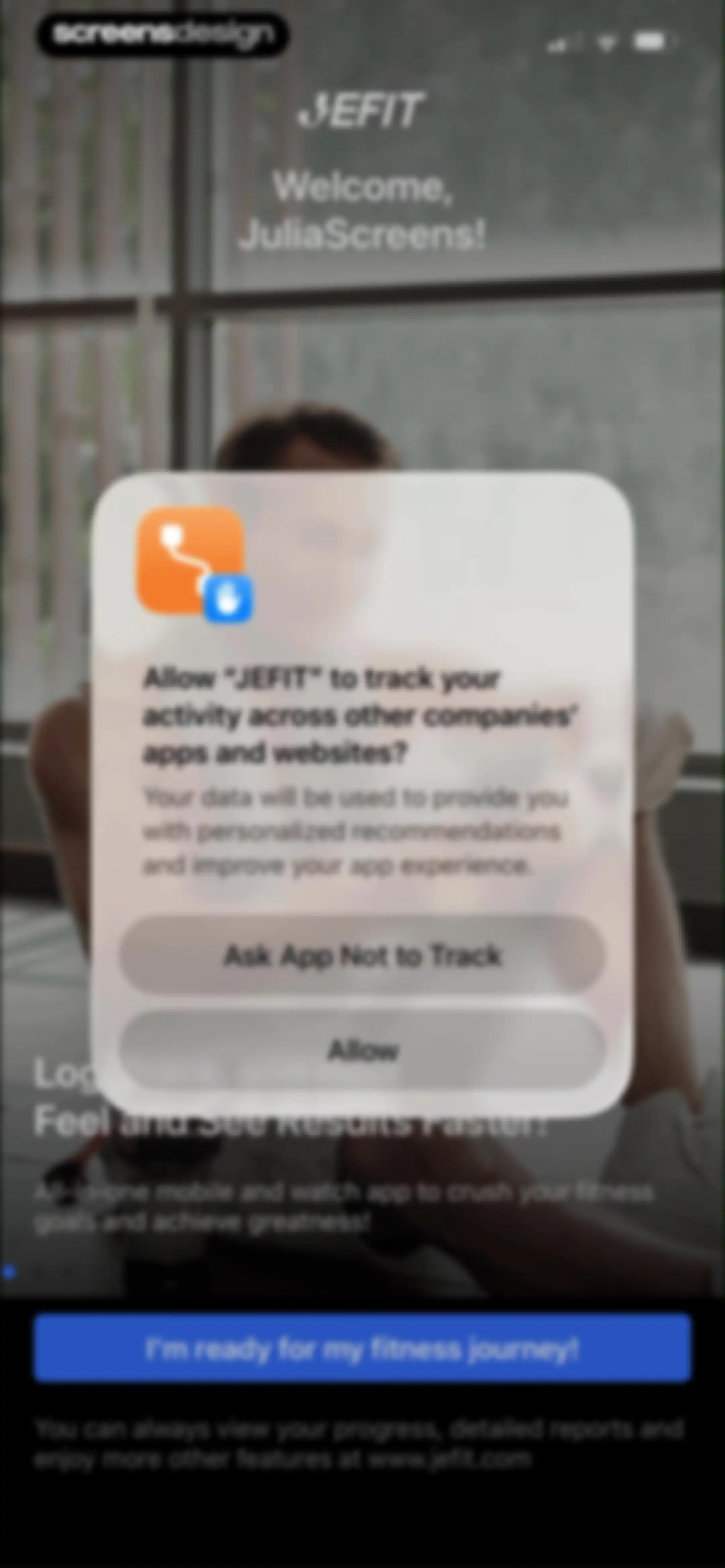 JEFIT Workout Plan Gym Tracker screen 43
